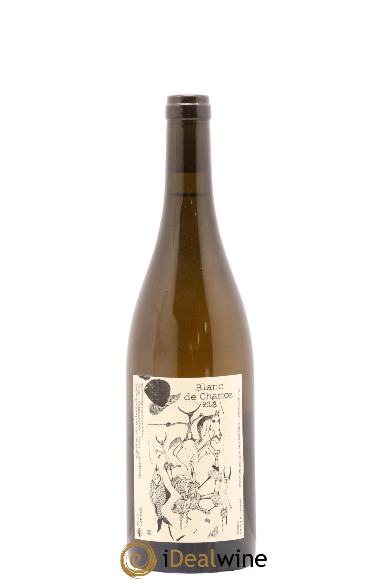 Vin de France Blanc de Chamoz Morgane Turlier 2023 - Lot de 1 bouteille - 0
