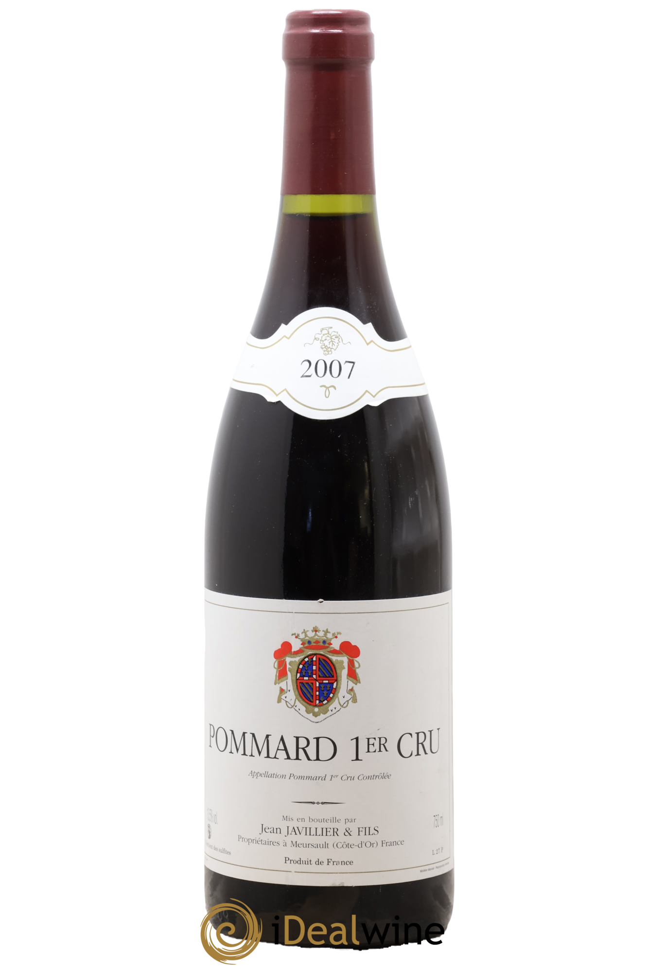 Pommard 1er Cru Jean Javillier & Fils 2007 - Lot de 1 bouteille - 0