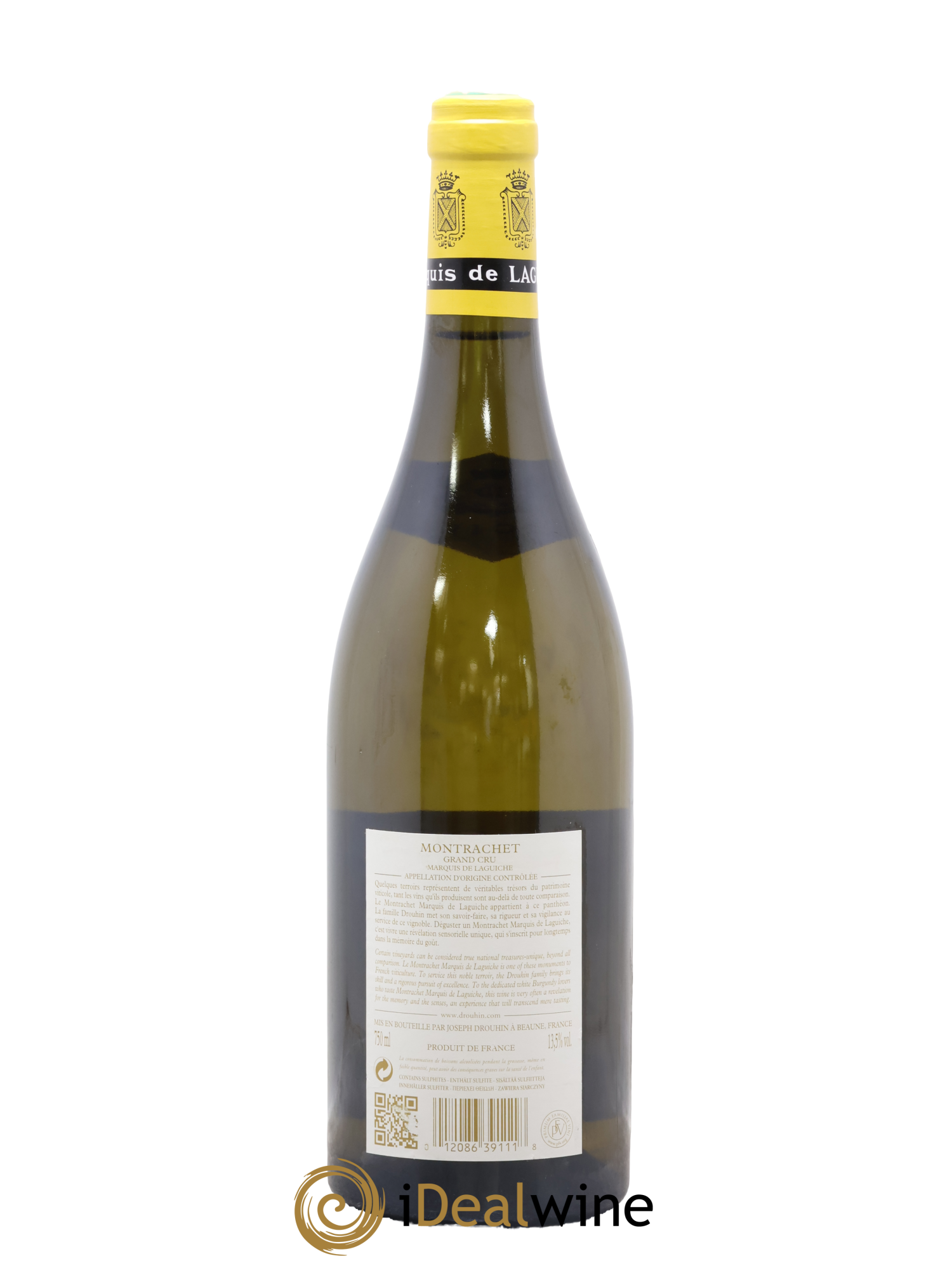 Montrachet Grand Cru Marquis de Laguiche Joseph Drouhin 2015 - Lote de 1 botella - 1