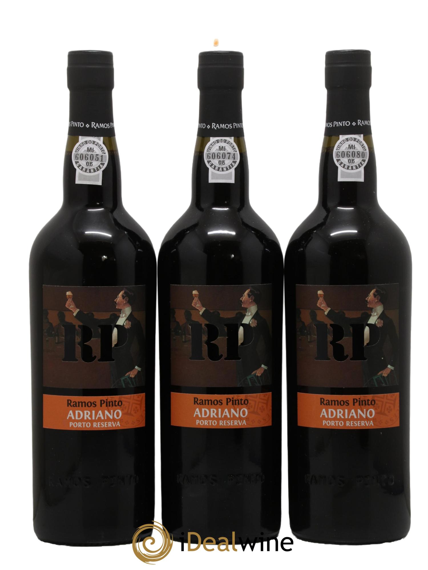 Porto Adriana Reserva Ramos Pinto - Lot de 3 bouteilles - 0