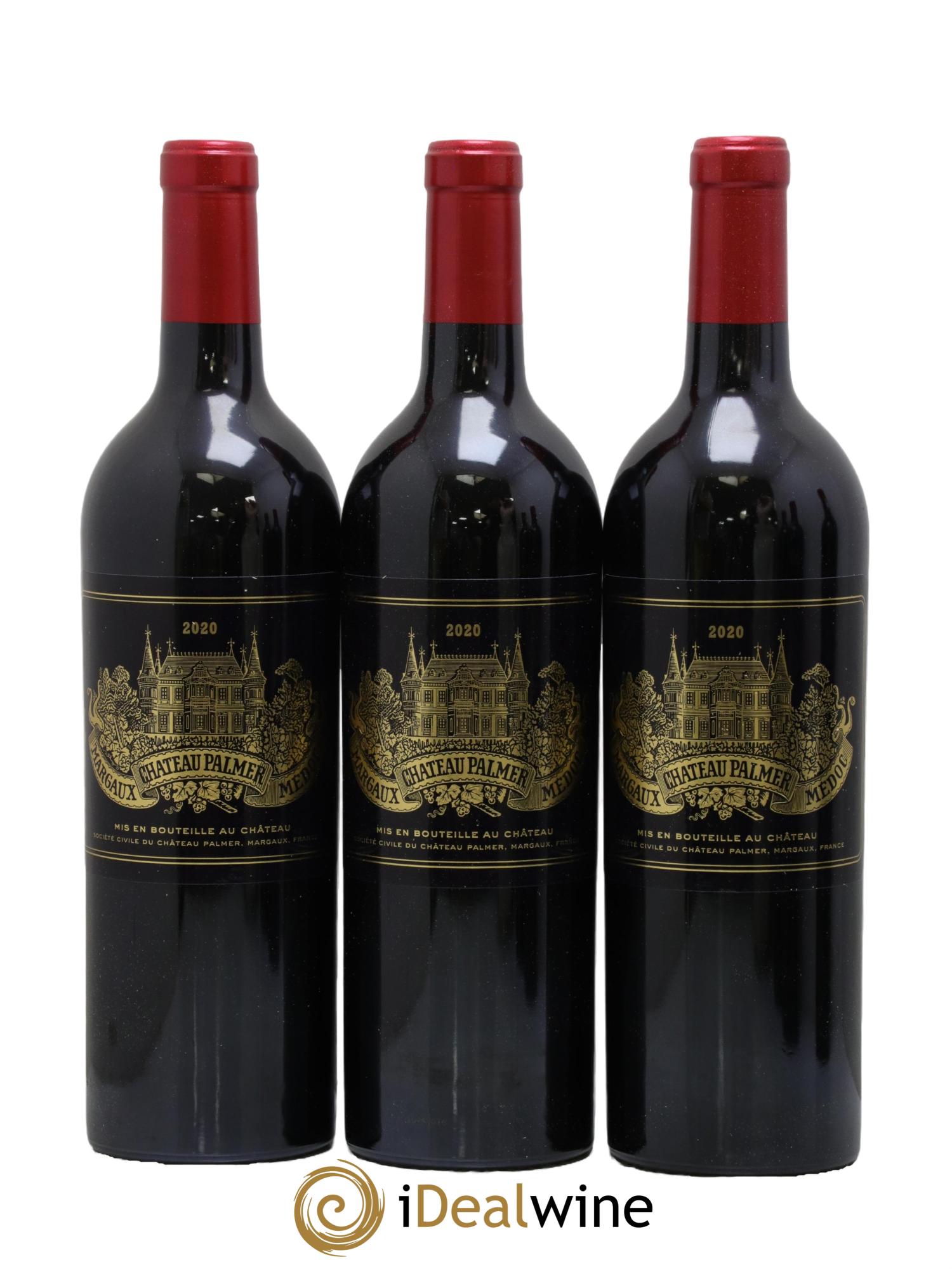 Château Palmer 3ème Grand Cru Classé  2020 - Posten von 6 Flaschen - 2