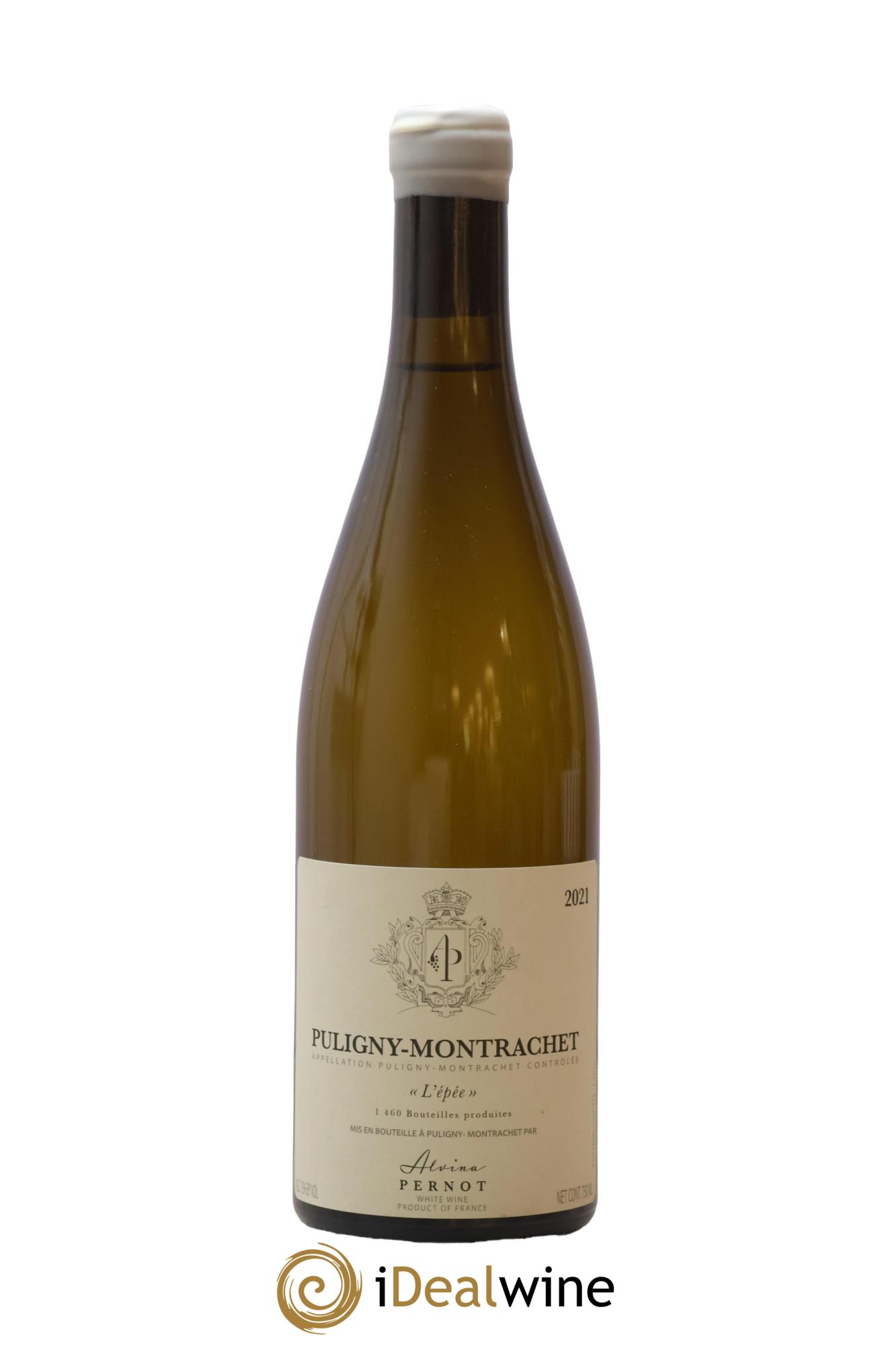 Puligny-Montrachet L'Épée Pernot Alvina 2021 - Lot de 1 bouteille - 0