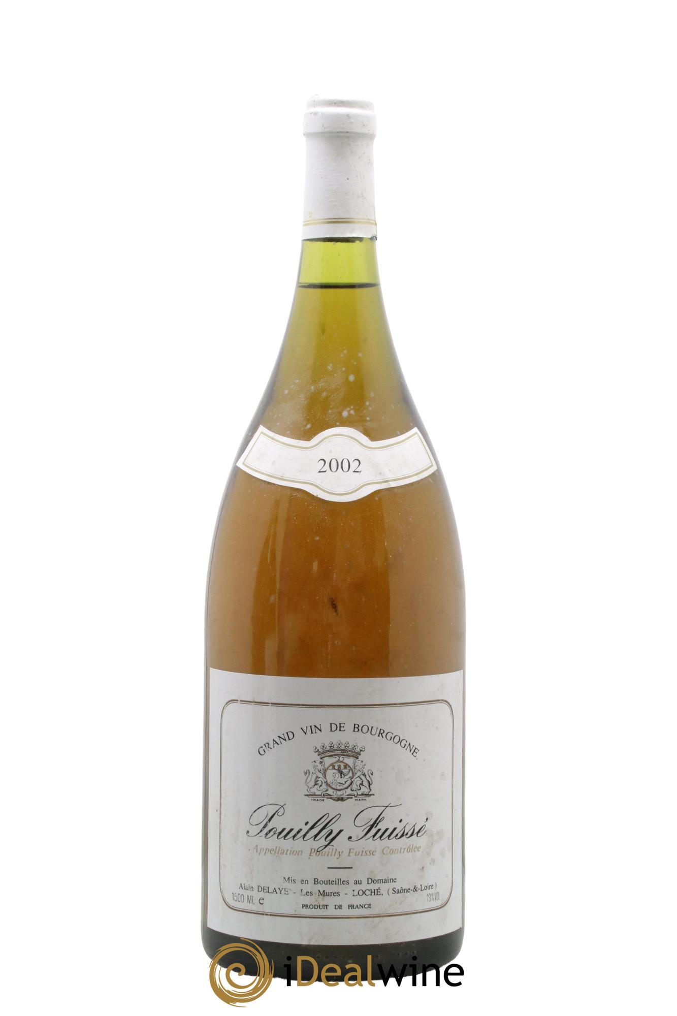 Pouilly-Fuissé Alain Delaye 2002 - Posten von 1 Magnum - 0