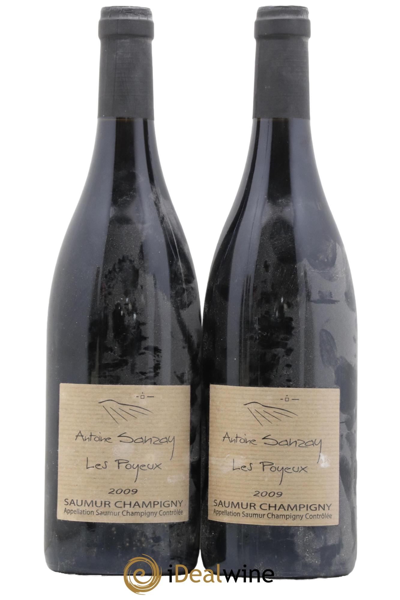 Saumur-Champigny Les Poyeux Antoine Sanzay 2009 - Lot de 2 bouteilles - 0