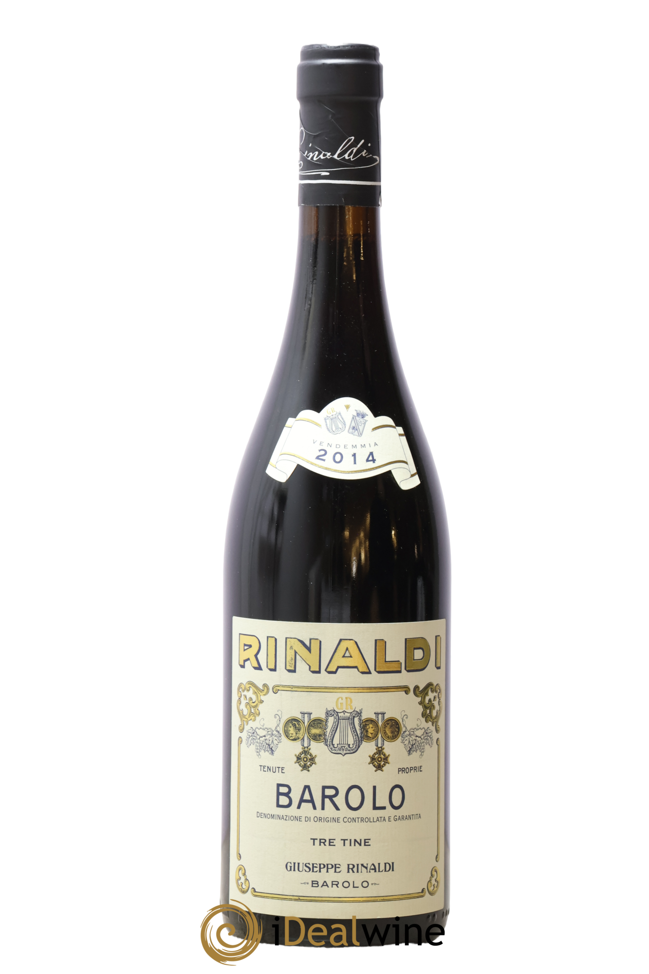 Barolo DOCG Tre Tine Giuseppe Rinaldi 2014 - Lot de 1 bouteille - 0