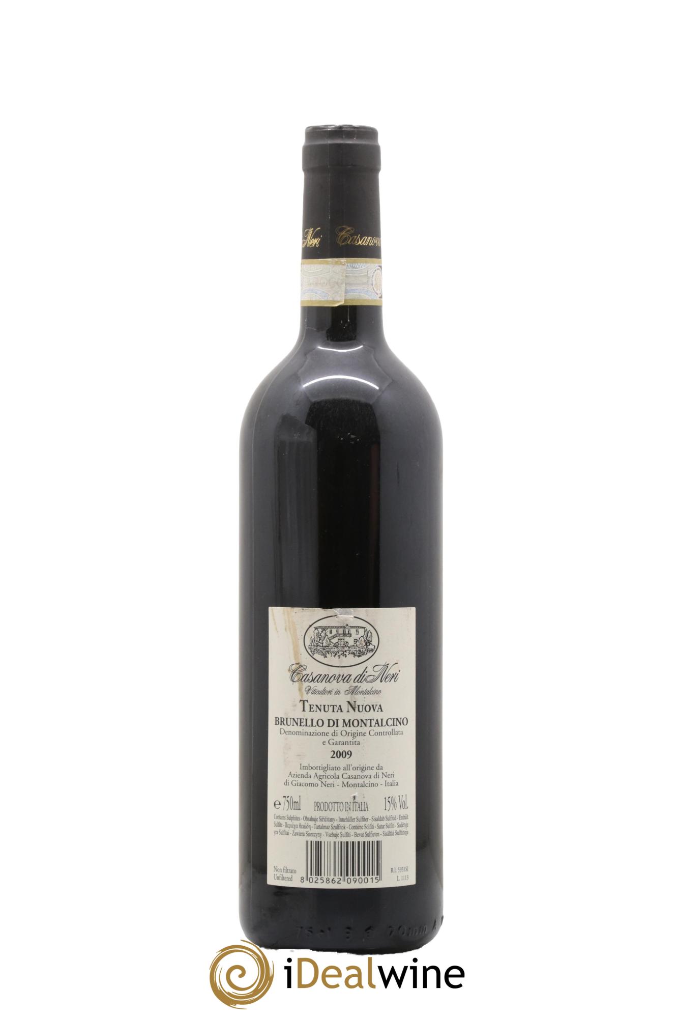 Brunello di Montalcino DOCG Tenuta Nuova Casanova di Neri - Giacomo Neri 2009 - Lotto di 1 bottiglia - 1