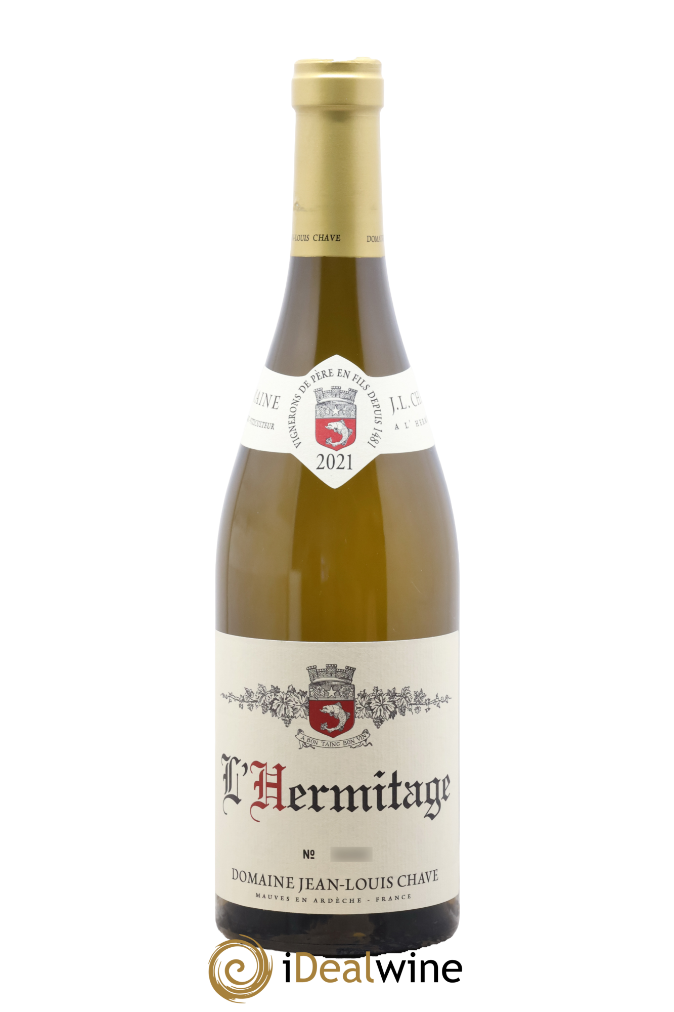 Hermitage Jean-Louis Chave 2021 - Lot of 1 bottle - 0
