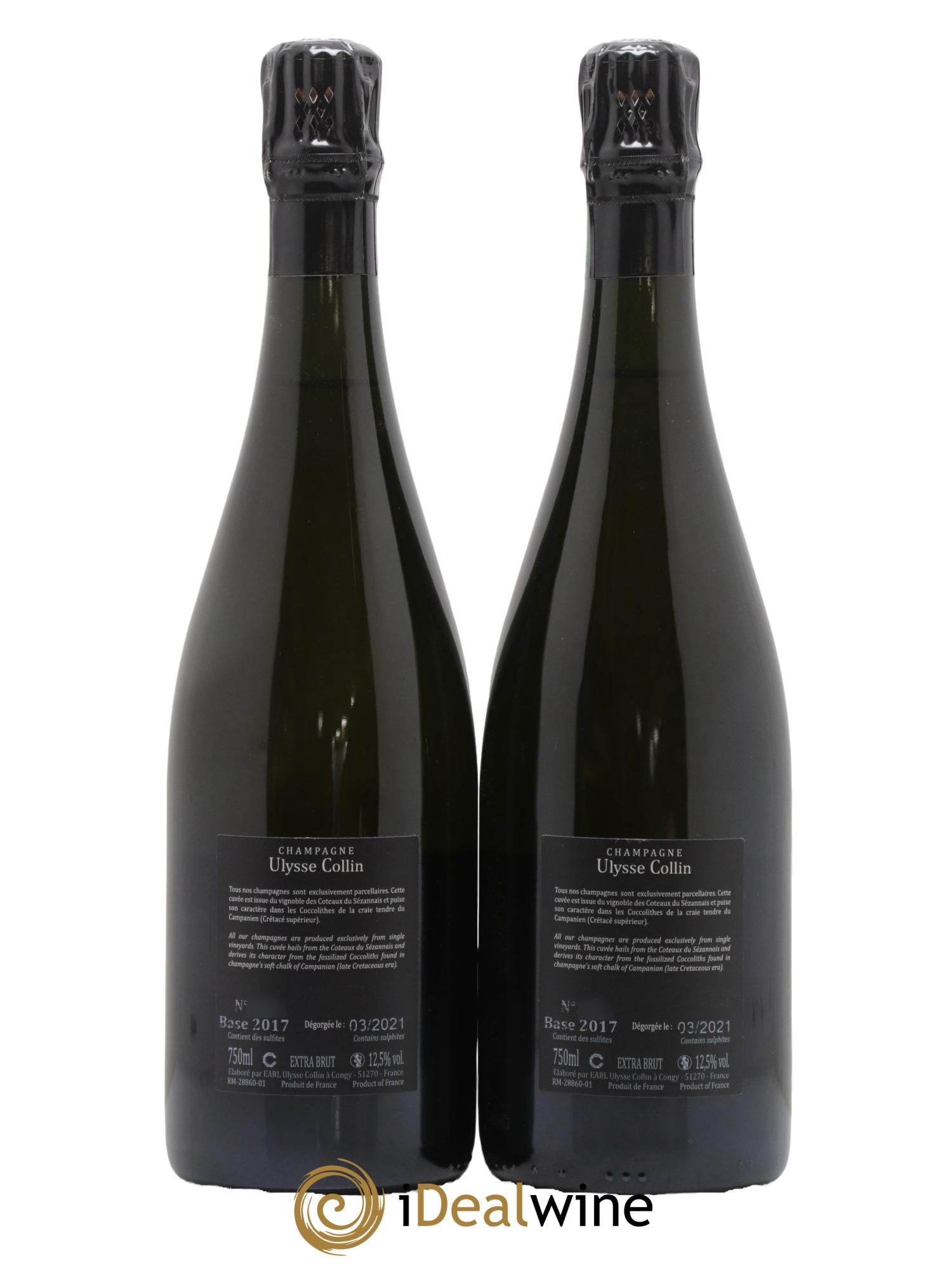 Les Maillons Blanc de Noirs Extra-Brut Ulysse Collin - Lot of 2 bottles - 1