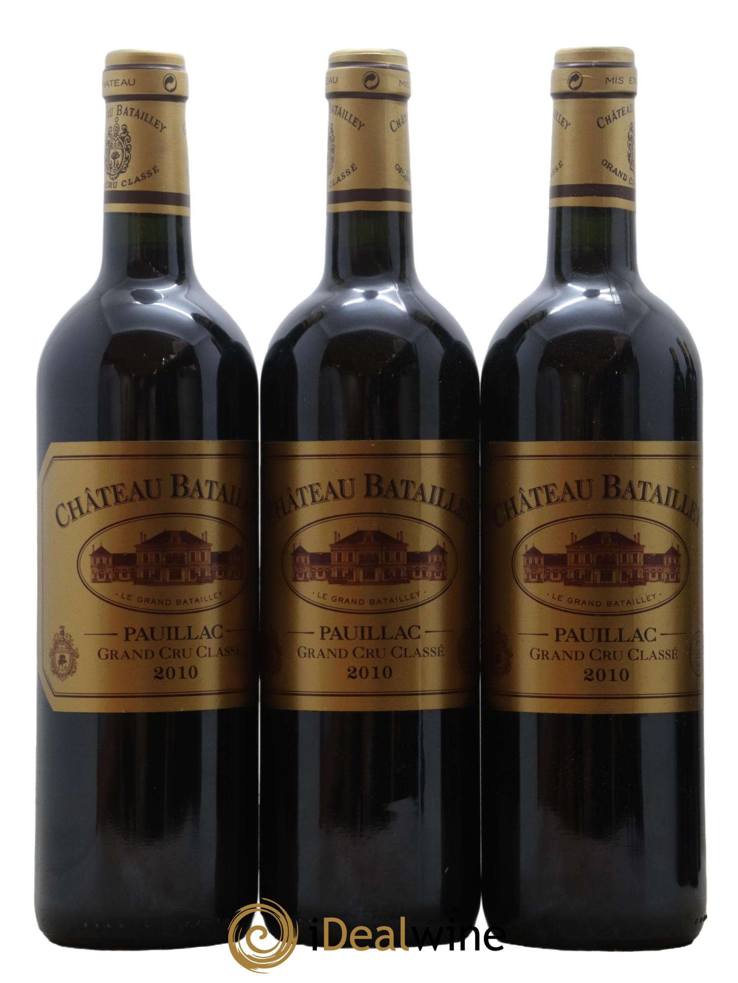 Château Batailley 5ème Grand Cru Classé 2010 - Lot de 6 bouteilles - 1