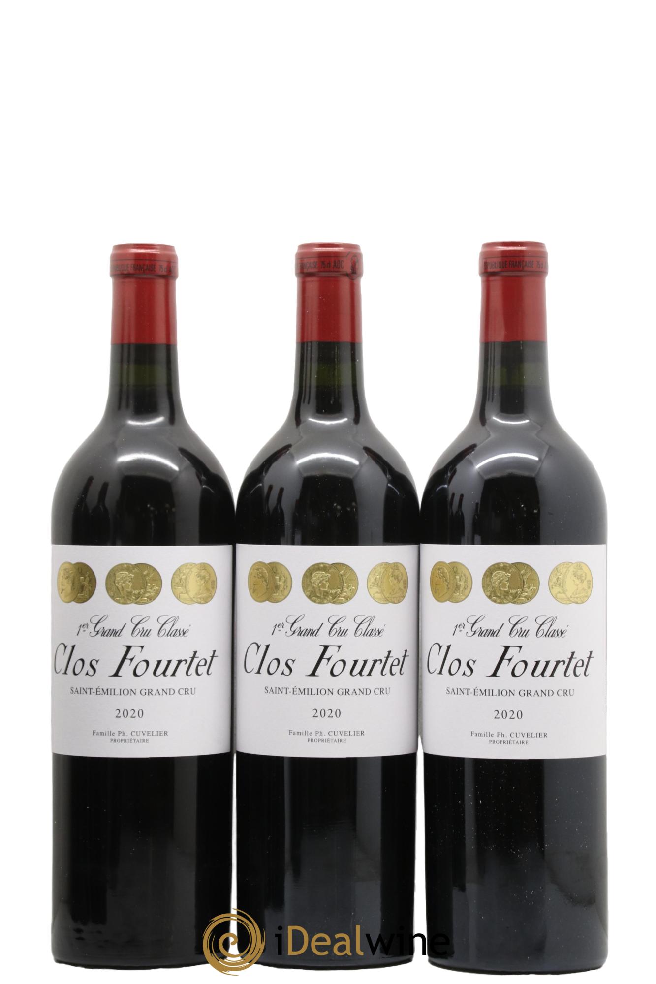 Clos Fourtet 1er Grand Cru Classé B 2020 - Lotto di 6 bottiglie - 1