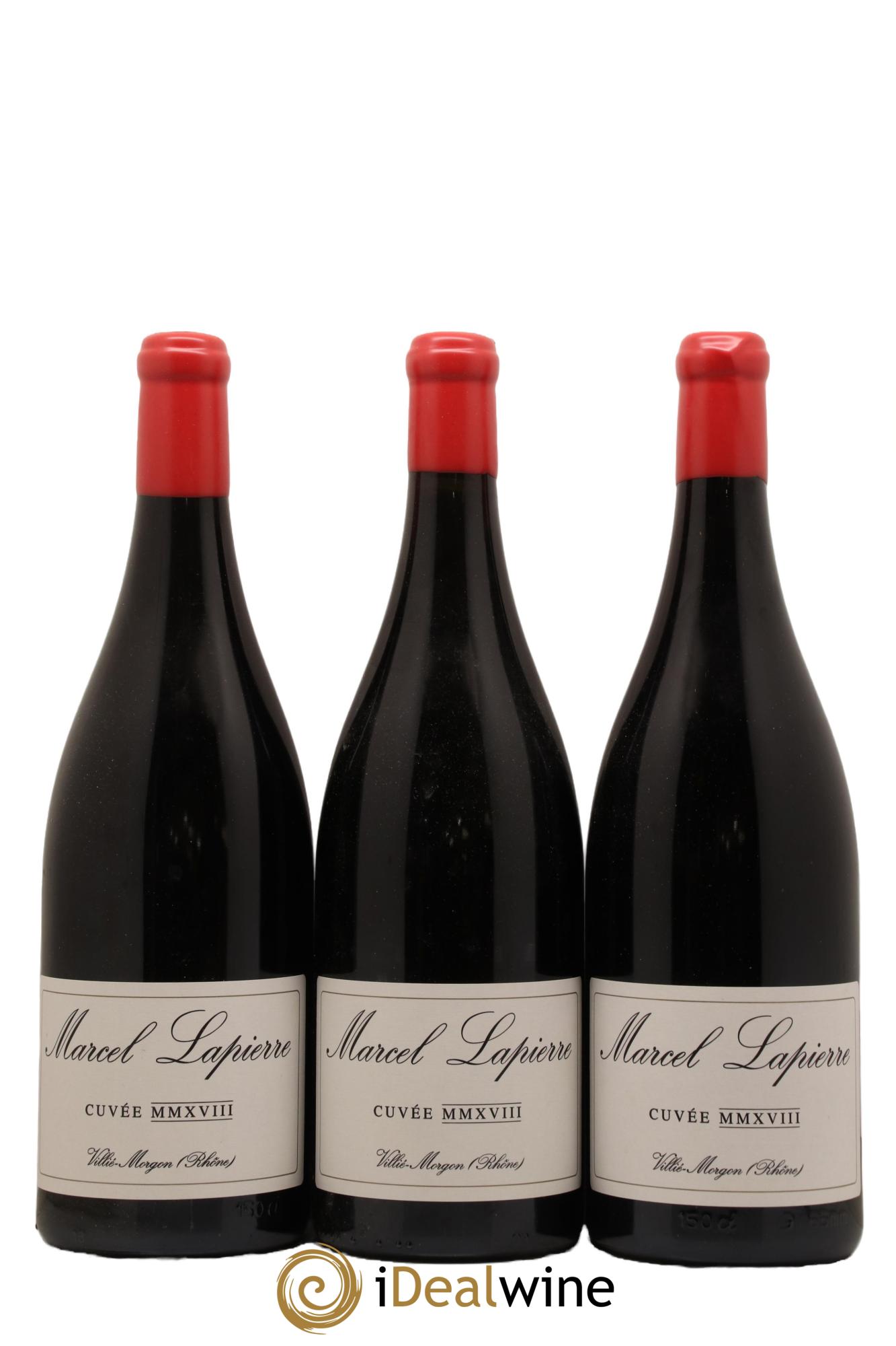 Morgon Cuvée Marcel Lapierre Marcel Lapierre (Domaine) 2018 - Lot de 3 magnums - 0