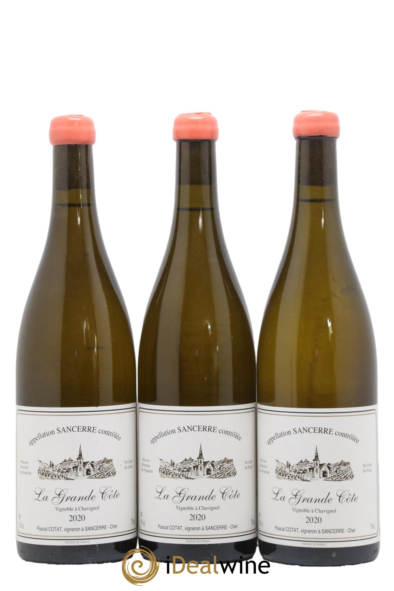 Sancerre La Grande Côte Pascal Cotat 2020 - Lot de 3 bouteilles - 0