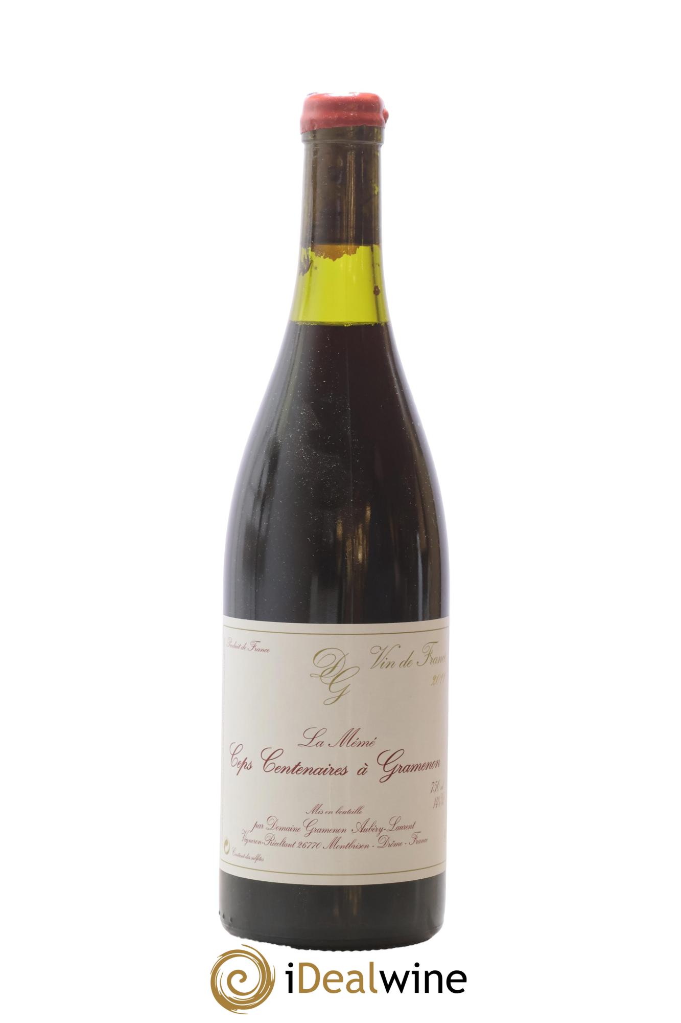 Vin de France La Mémé Ceps Centenaires Gramenon (Domaine) 2011 - Posten von 1 Flasche - 0