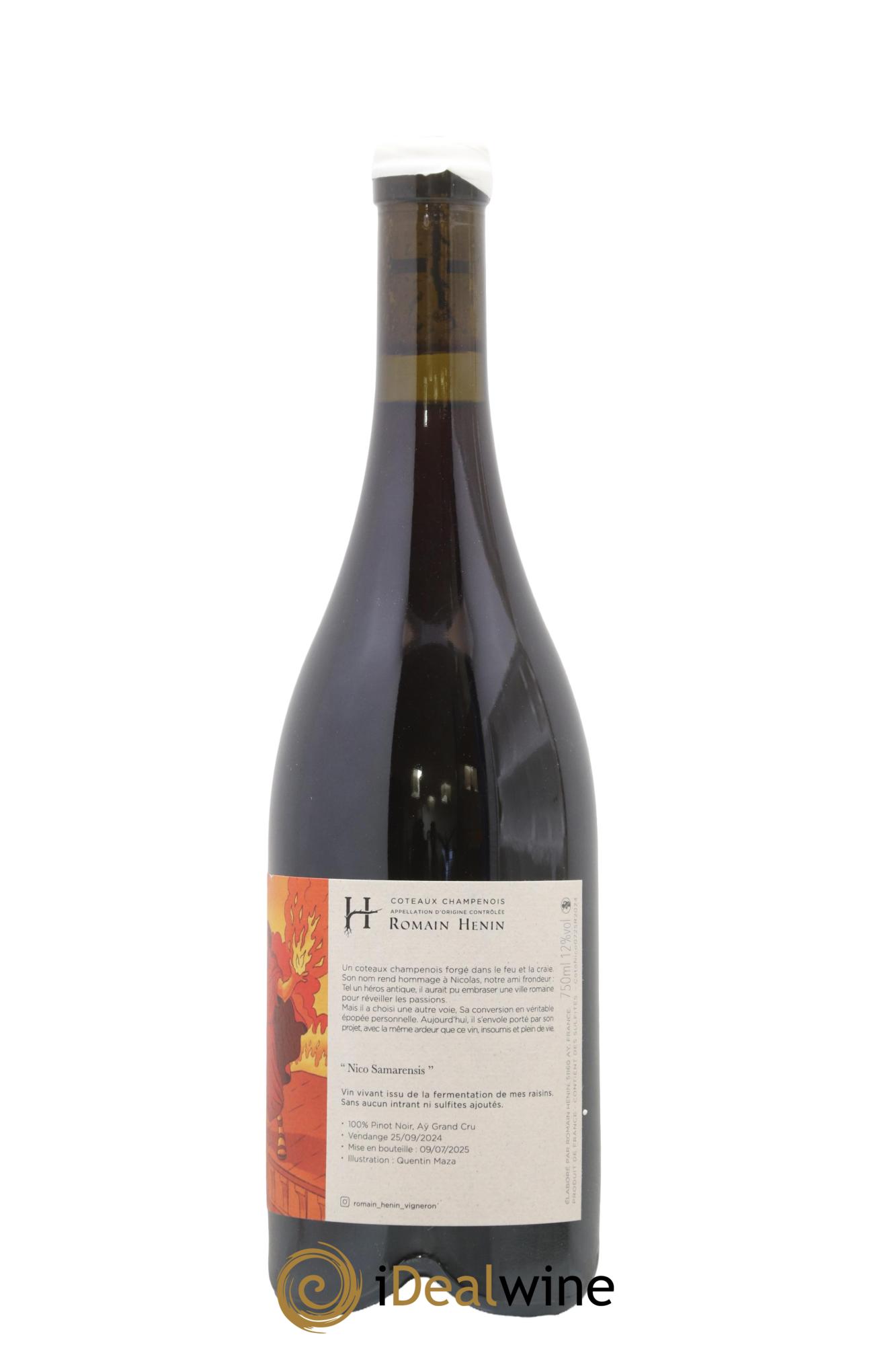 Nico Samarensis Romain Henin 2024 - Lot of 1 bottle - 1