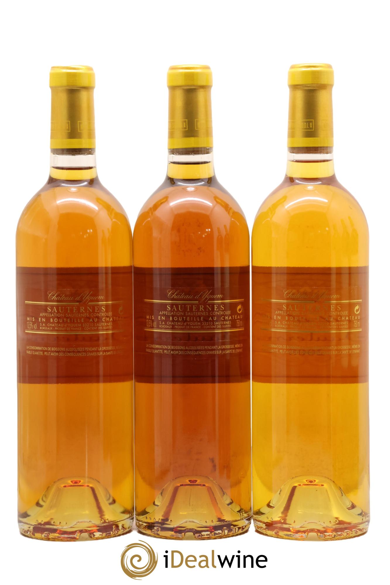 Château d' Yquem 1er Cru Classé Supérieur 2008 - Lot de 6 bouteilles - 2