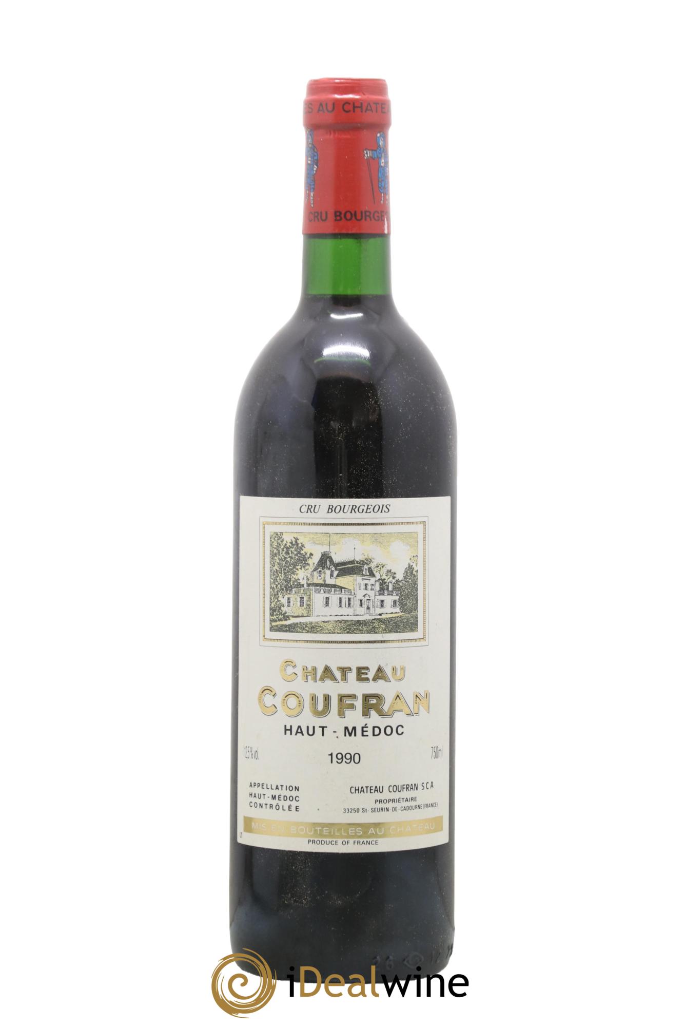Château Coufran Cru Bourgeois 1990 - Lotto di 1 bottiglia - 0