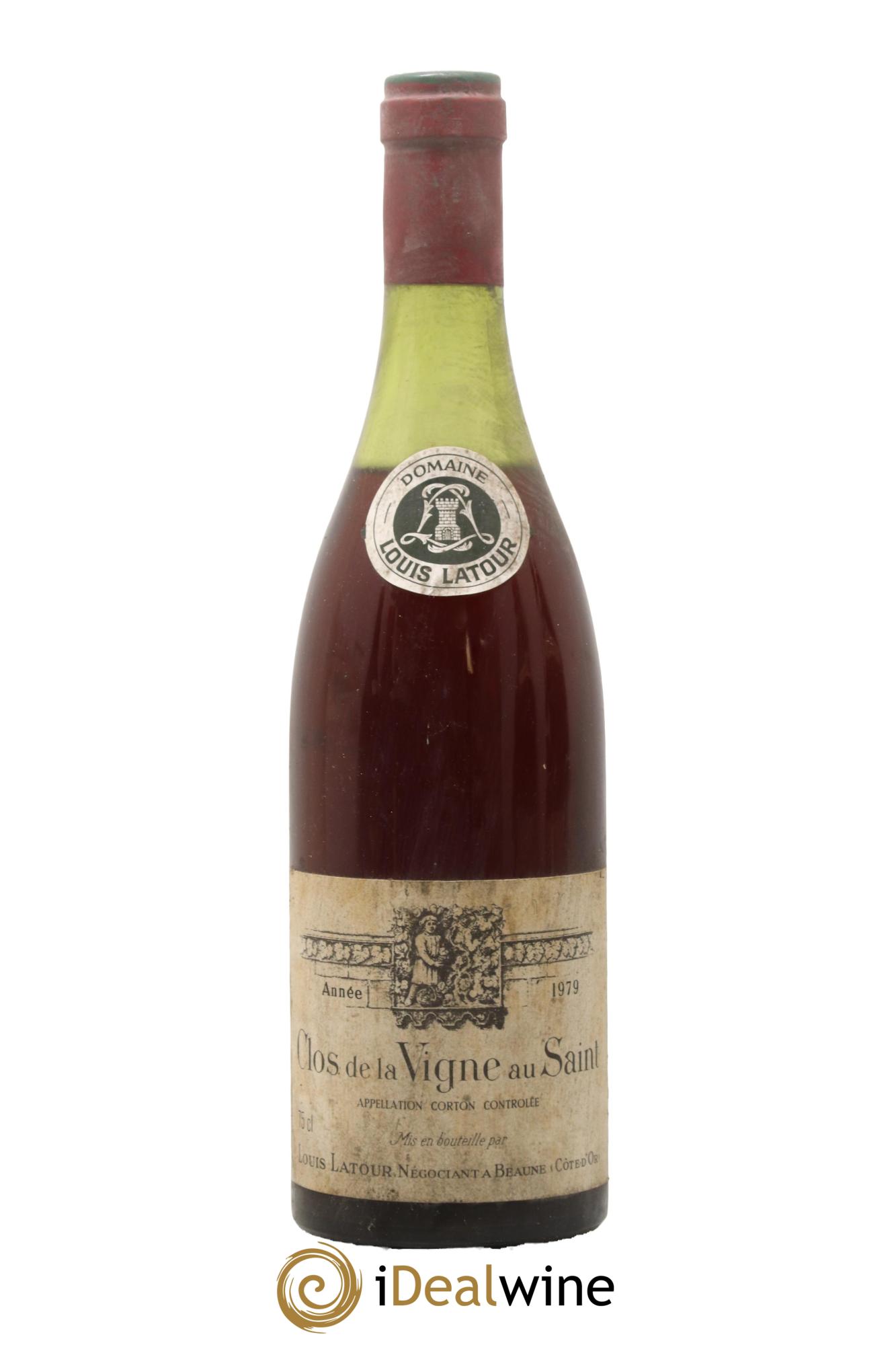 Corton Grand Cru Clos de la vigne au Saint Louis Latour 1979 - Lot of 1 bottle - 0
