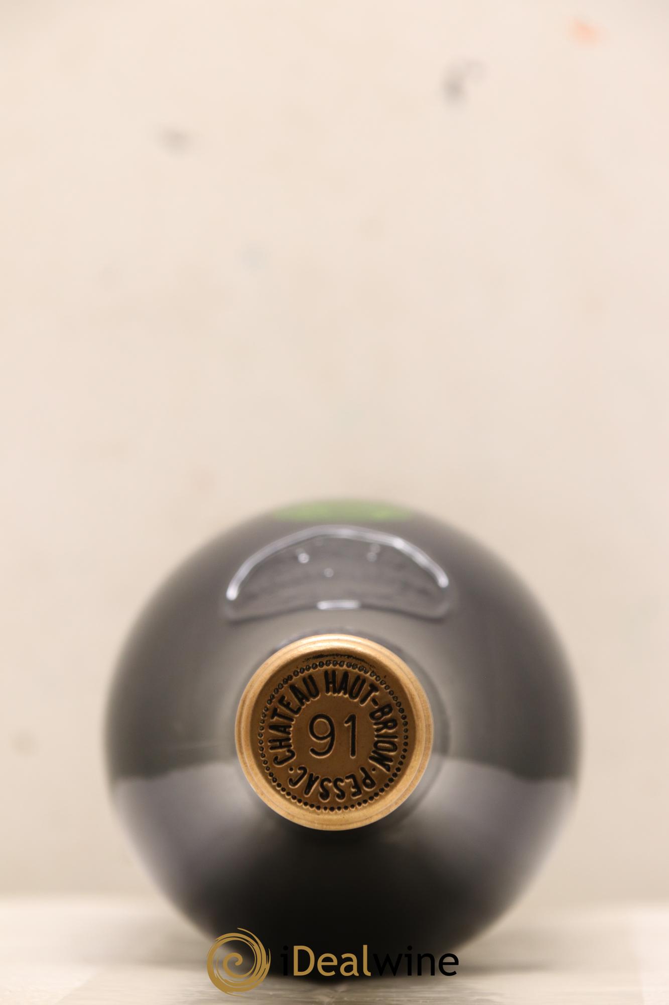 Château Haut Brion 1er Grand Cru Classé 1991 - Lotto di 2 bottiglie - 1