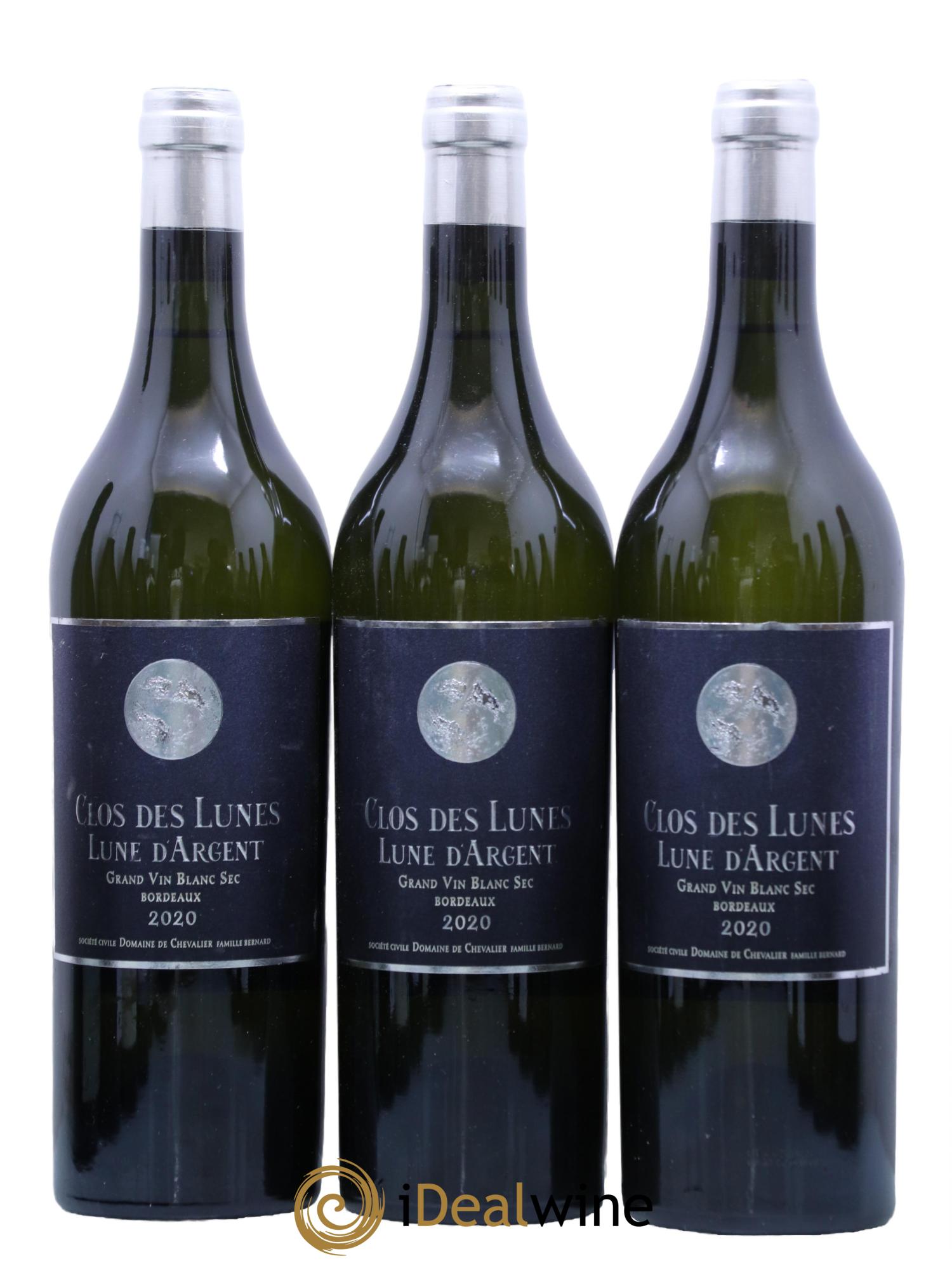 Clos des Lunes - Lune d'Argent 2020 - Lot de 3 bouteilles - 0
