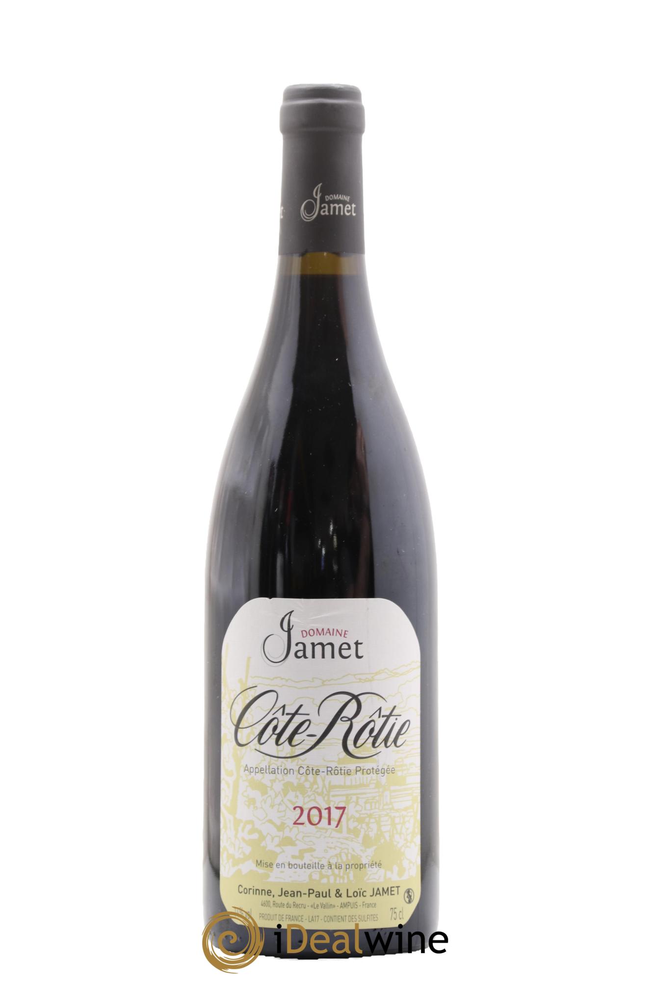 Côte-Rôtie Jamet (Domaine) 2017 - Lot de 1 bouteille - 0