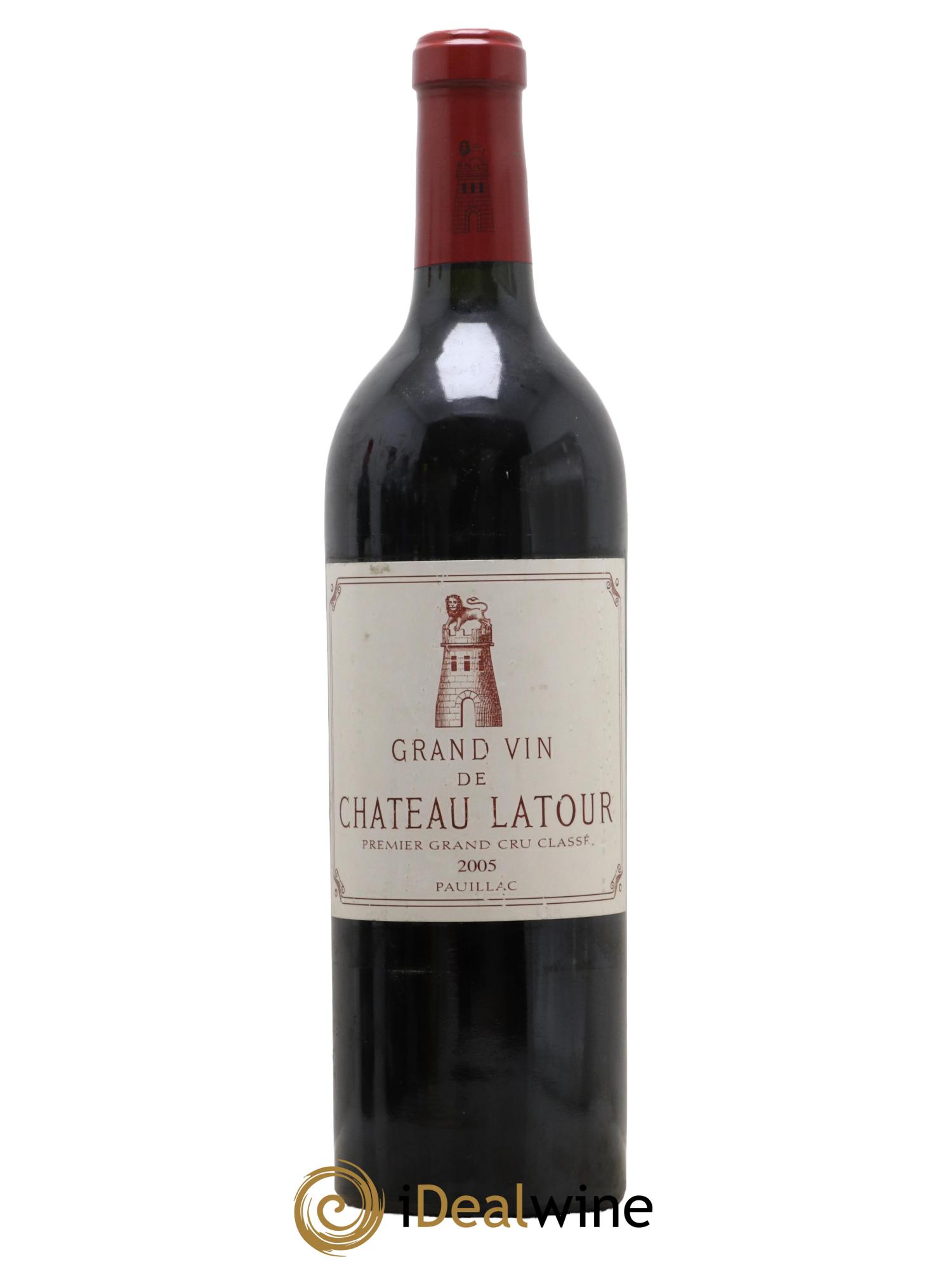 Château Latour 1er Grand Cru Classé 2005 - Lot de 1 bouteille - 0