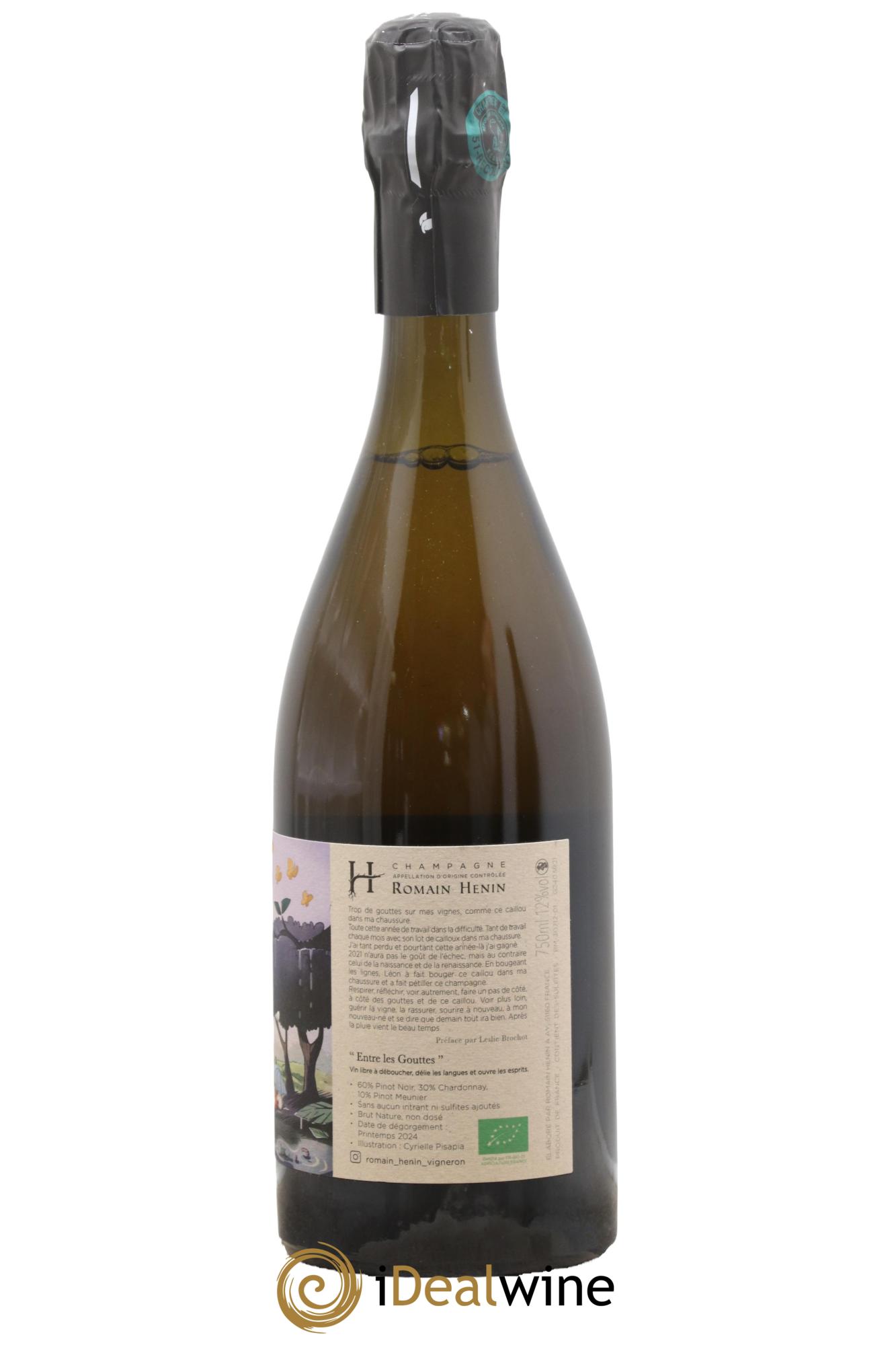 Entre les Gouttes Romain Henin - Lotto di 1 bottiglia - 1