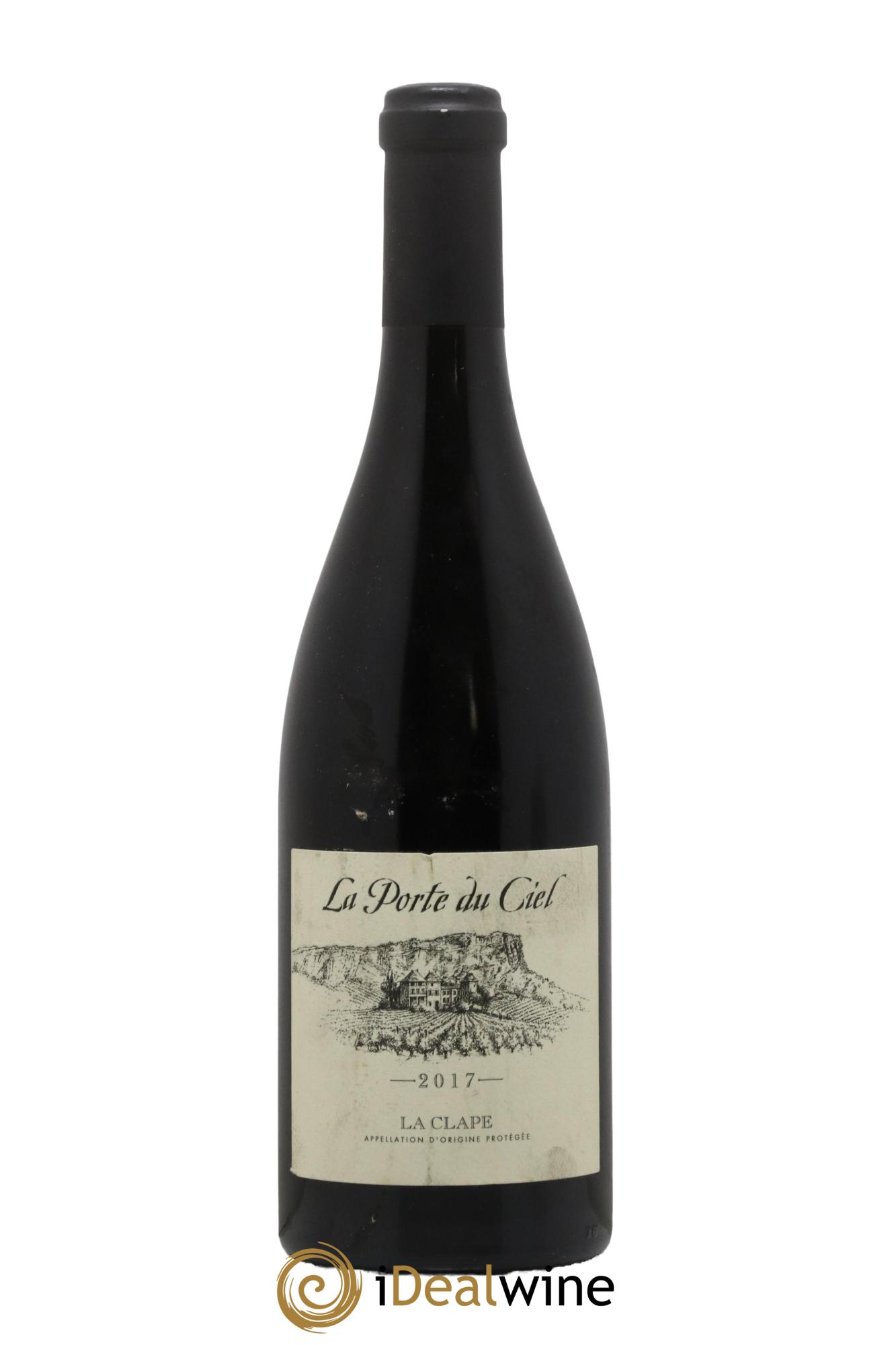 La Clape Château de La Négly La Porte du Ciel Jean Paux-Rosset 2017 - Lot de 1 bouteille - 0