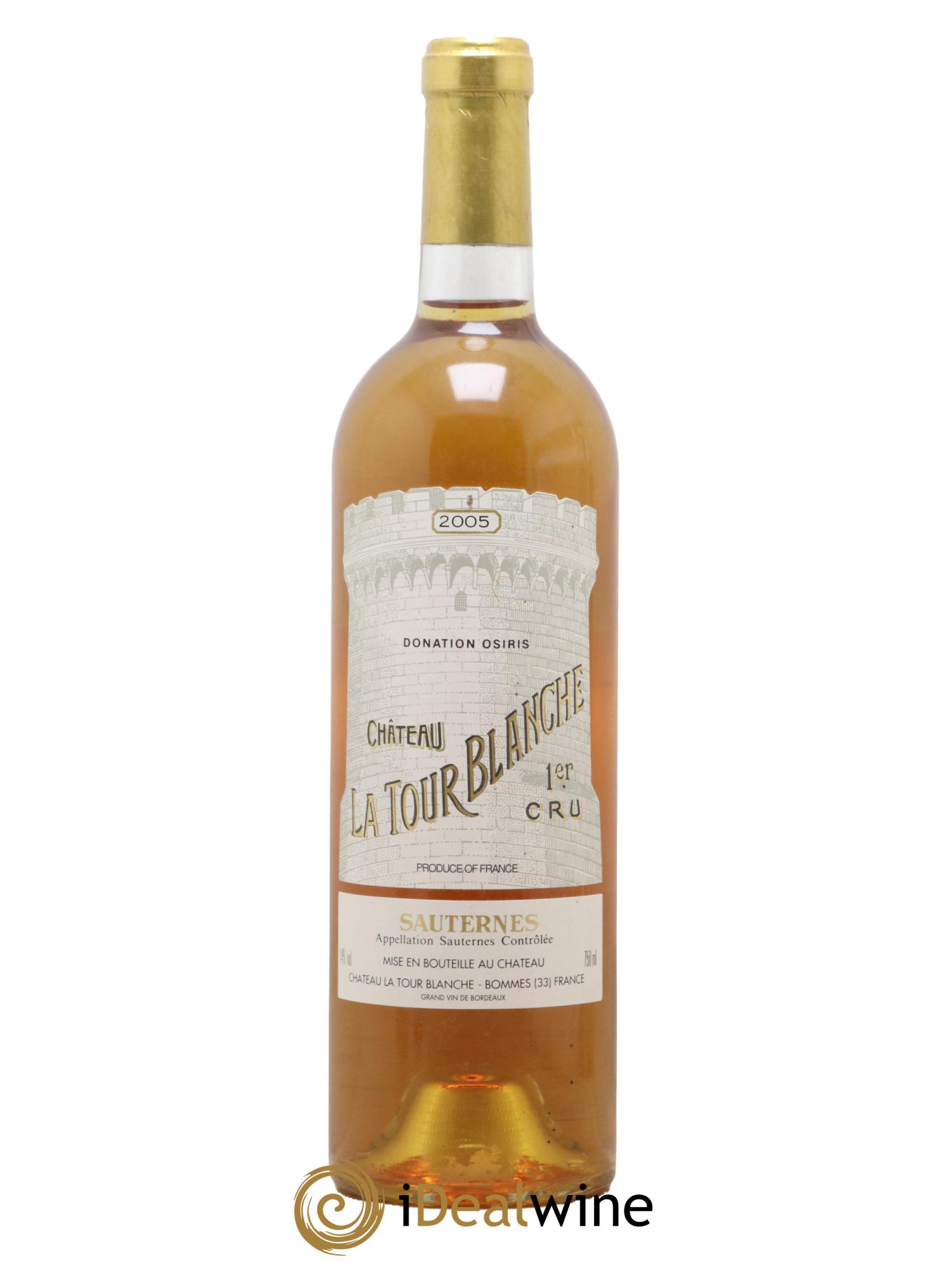 Château la Tour Blanche 1er Grand Cru Classé 2005 - Lotto di 1 bottiglia - 0
