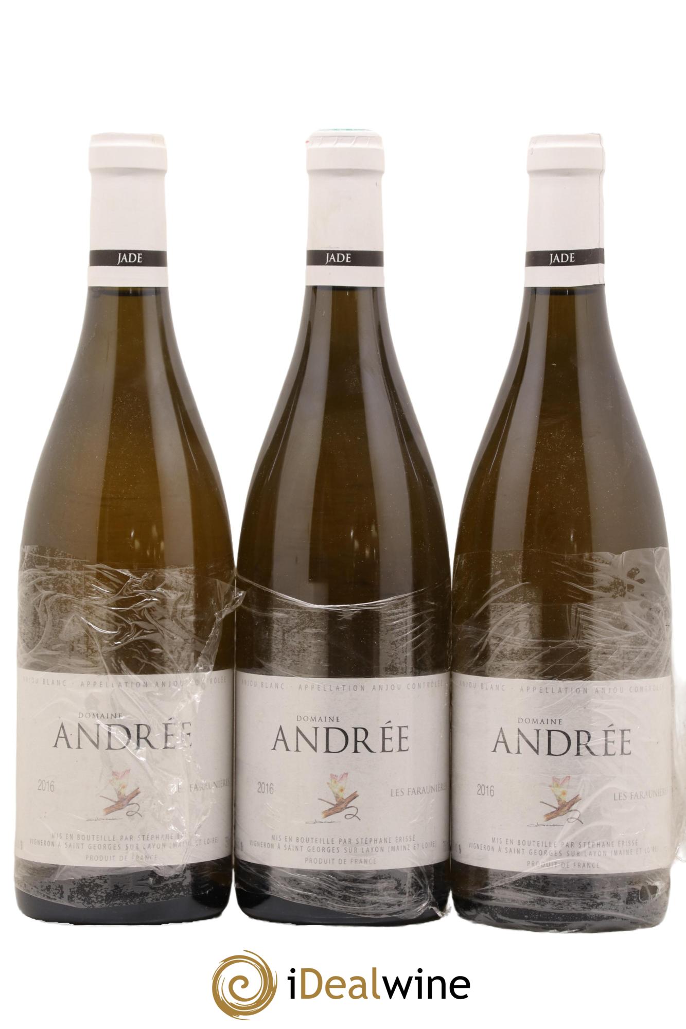 Anjou Les Faraunières Andrée (Domaine) 2016 - Lot de 3 bouteilles - 0