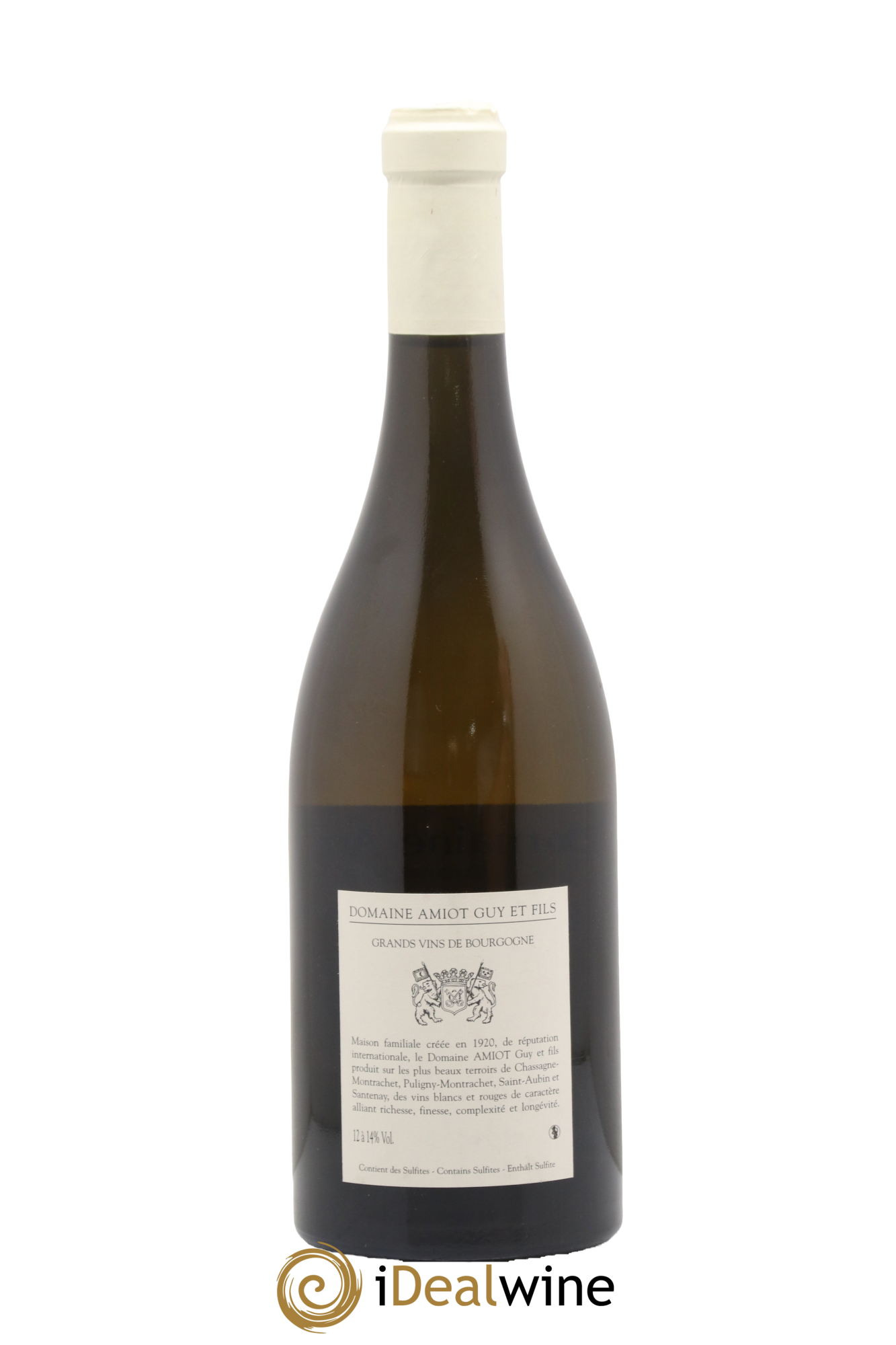 Puligny-Montrachet 1er Cru Les Demoiselles Guy Amiot & Fils 2008 - Lot de 1 bouteille - 1