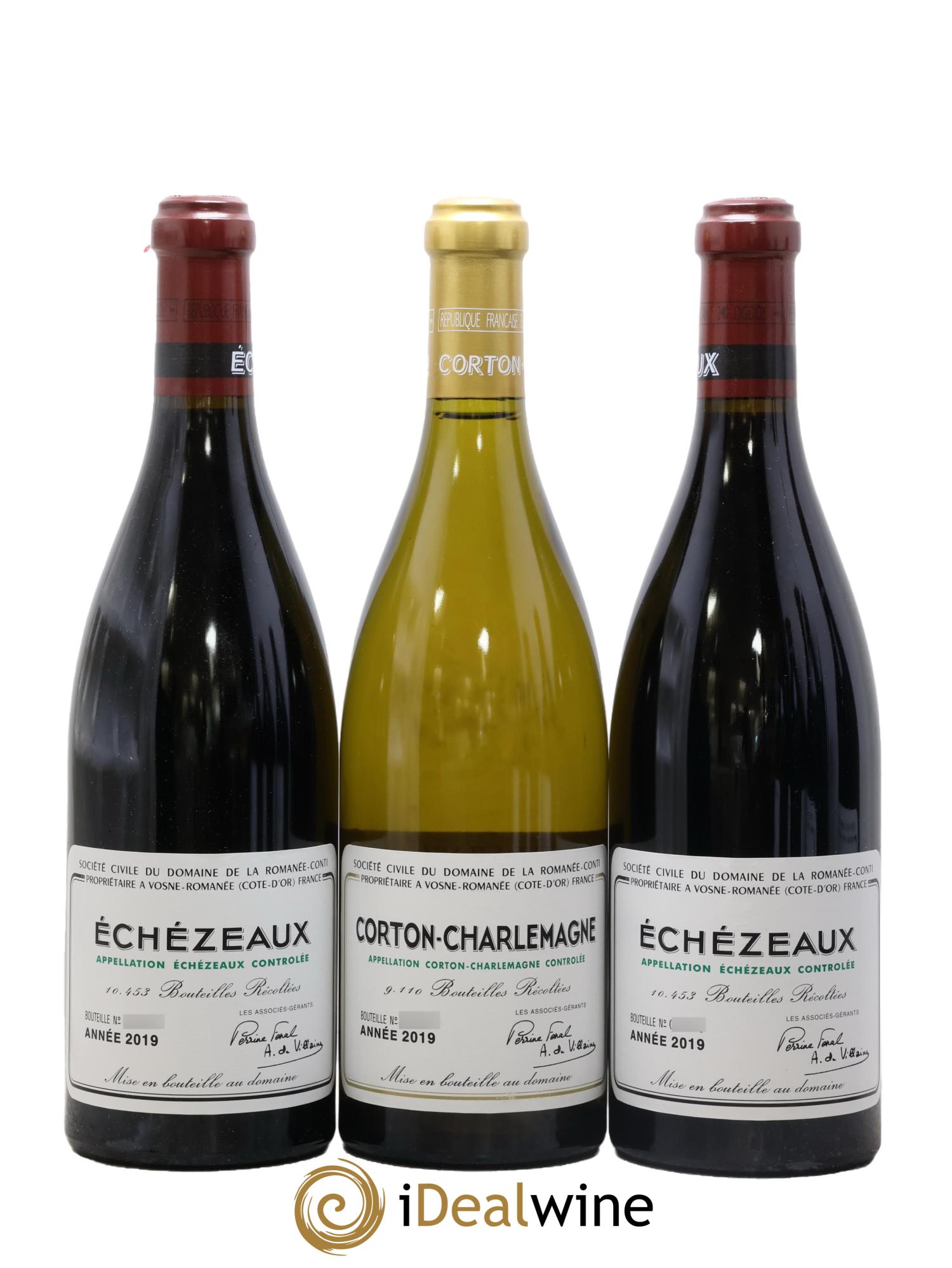 Assortiment 2019 du Domaine de la Romanée-Conti Domaine de la Romanée-Conti 2019 - Posten von 7 Flaschen - 1