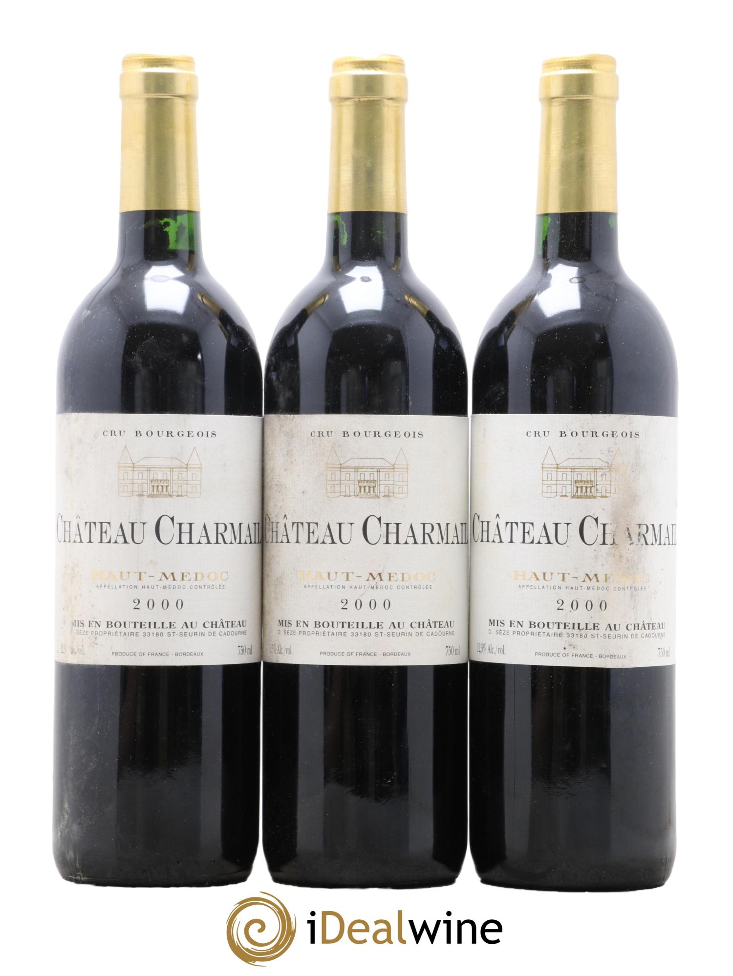Château Charmail Cru Bourgeois 2000 - Lotto di 12 bottiglie - 4