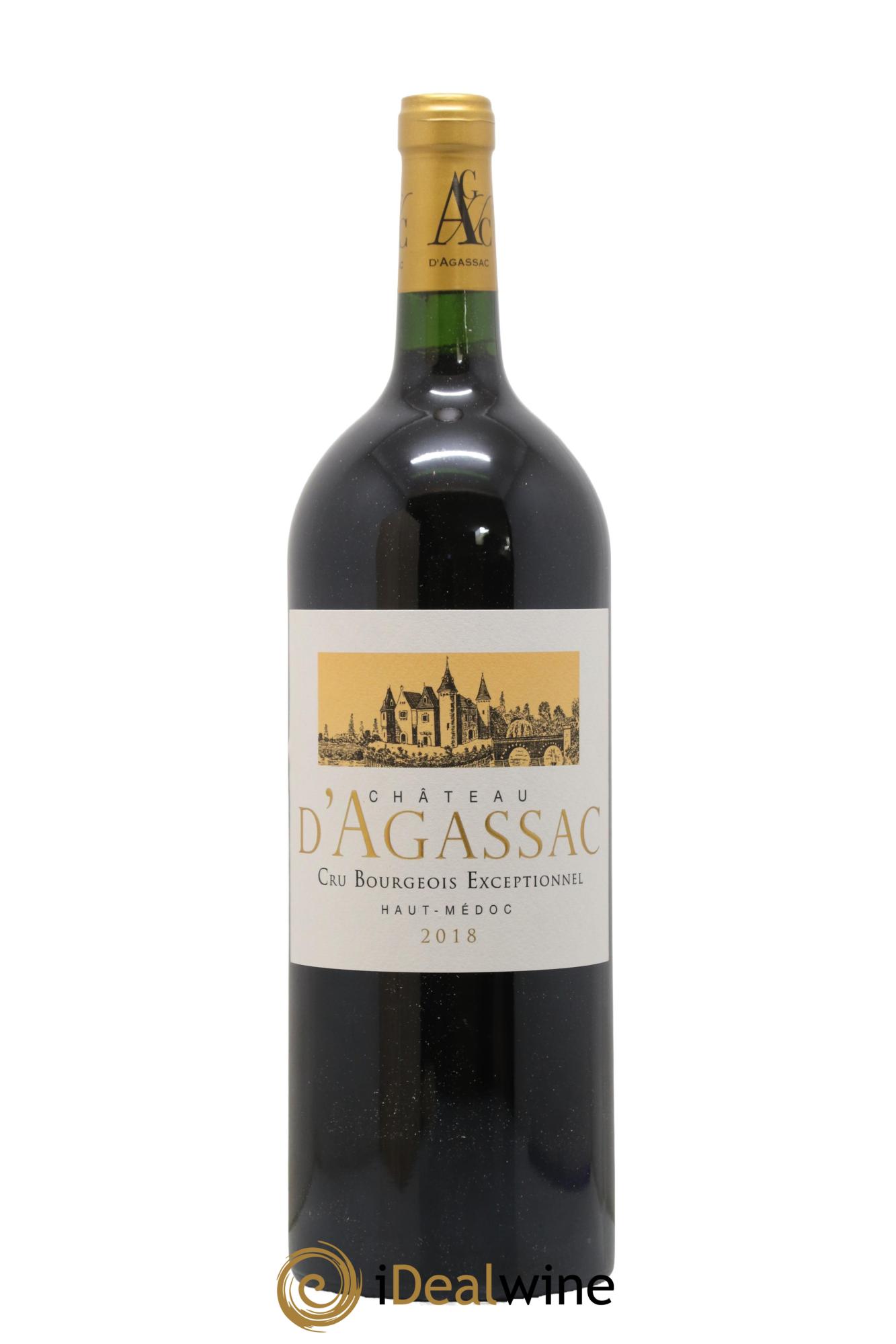 Château d' Agassac Cru Bourgeois 2018 - Lot de 1 magnum - 1