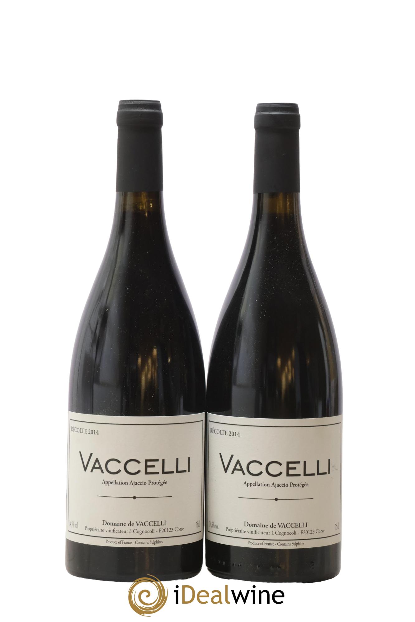 Ajaccio Vaccelli 2014 - Posten von 2 Flaschen - 0