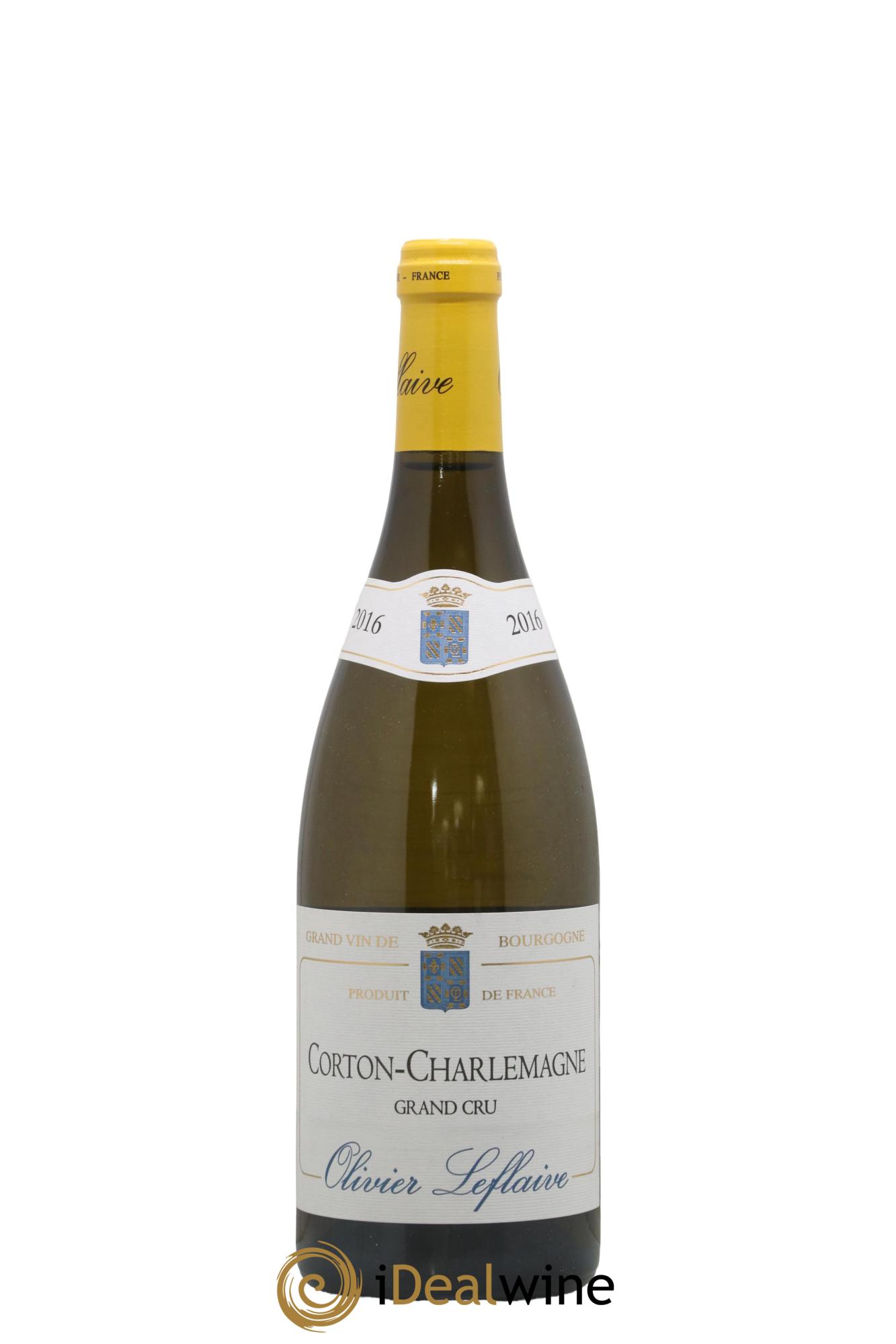Corton-Charlemagne Grand Cru Olivier Leflaive 2016 - Lot de 1 bouteille - 0