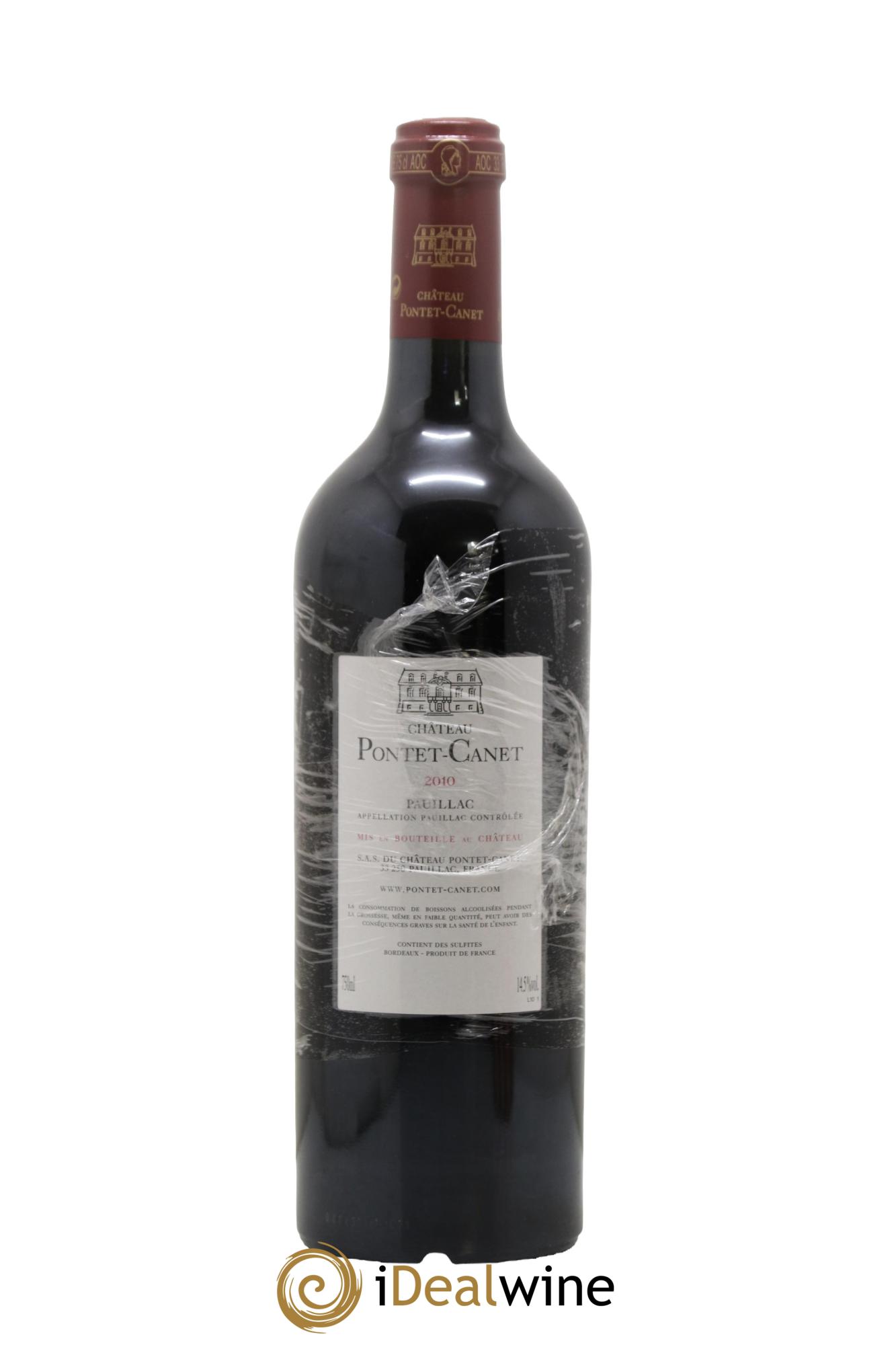 Château Pontet Canet 5ème Grand Cru Classé 2010 - Lotto di 1 bottiglia - 1