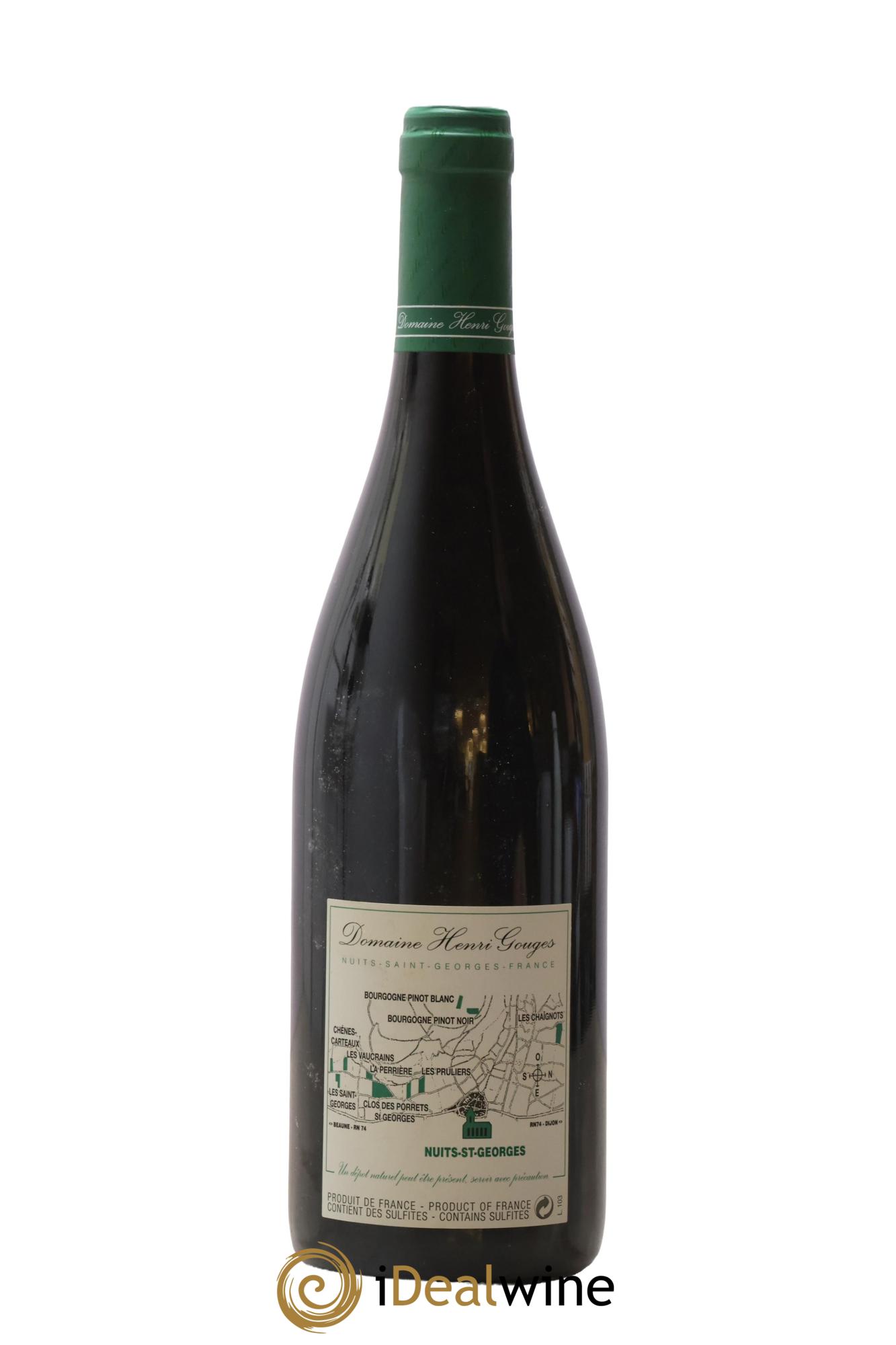 Nuits-Saint-Georges 1er Cru Les Saints Georges Henri Gouges 2009 - Lot of 1 bottle - 1