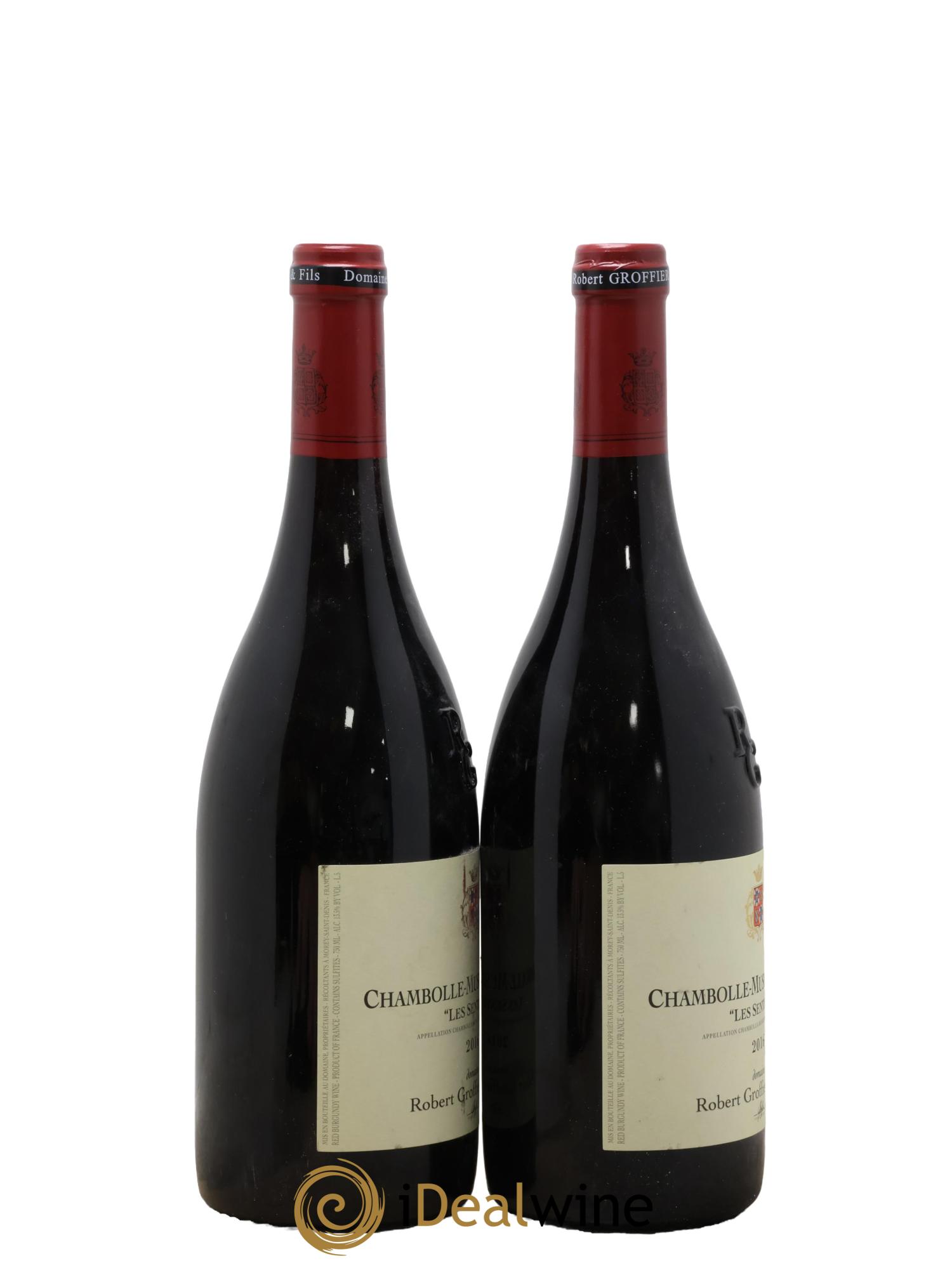 Chambolle-Musigny 1er Cru Les Sentiers Robert Groffier Père & Fils (Domaine) 2016 - Lotto di 2 bottiglie - 1