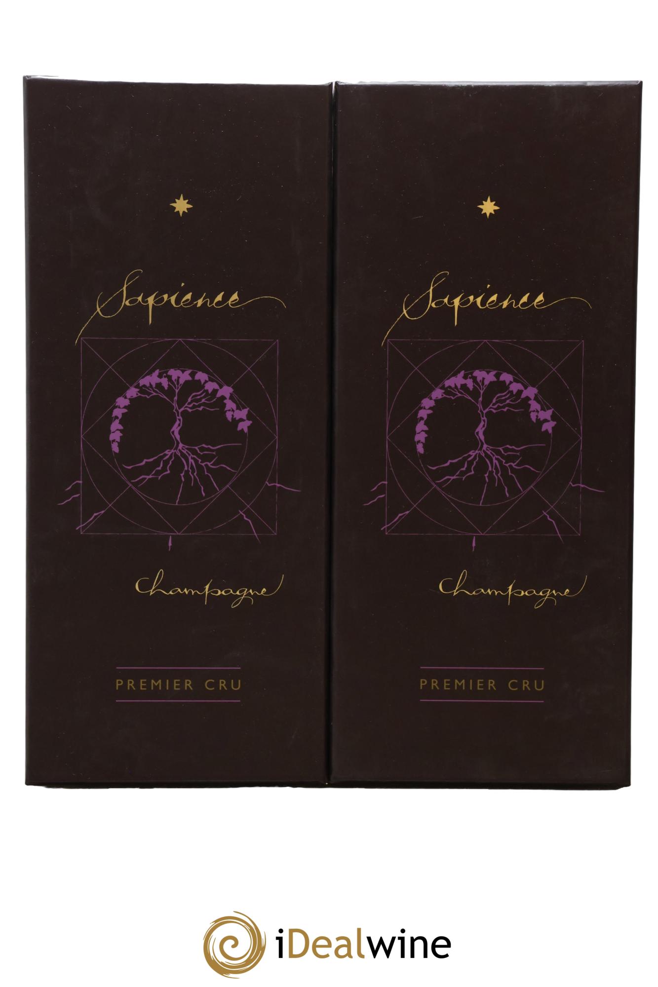 Sapience 1er Cru Brut Nature Marguet 2006 - Lot of 2 bottles - 2