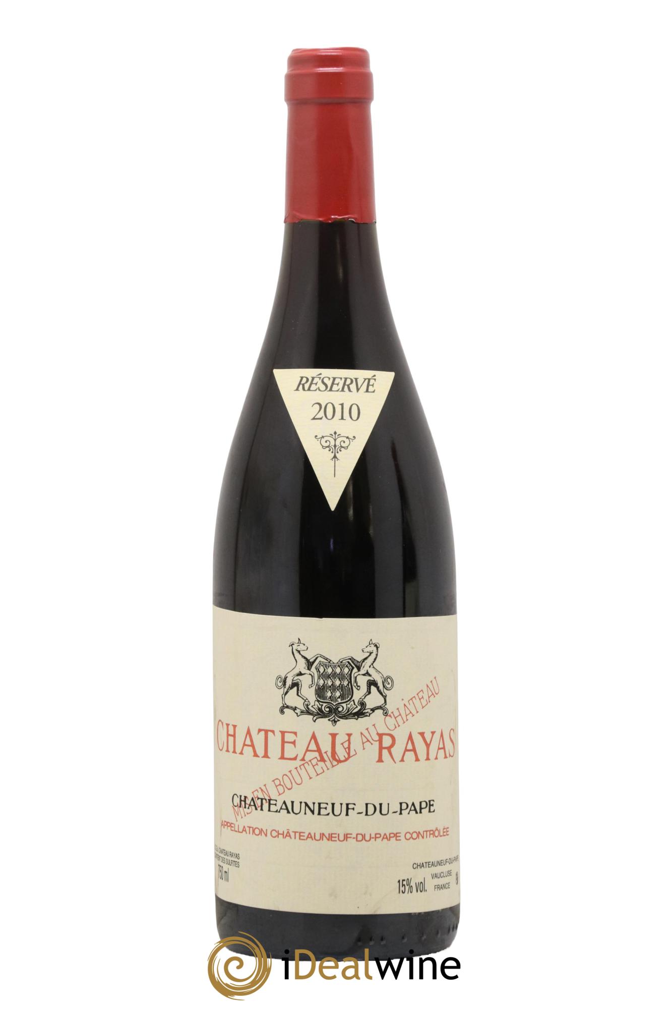 Châteauneuf-du-Pape Château Rayas Emmanuel Reynaud 2010 - Lot de 1 bouteille - 0