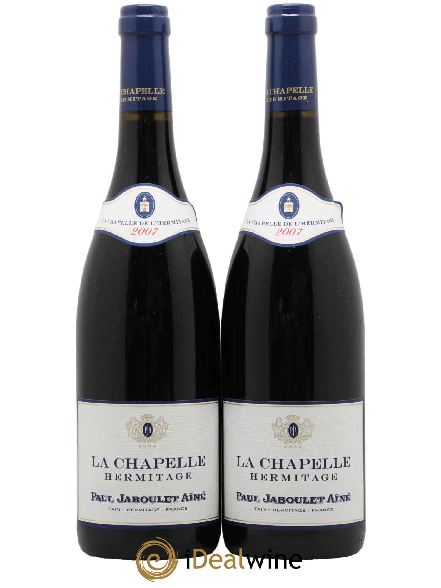 Hermitage La Chapelle Paul Jaboulet Ainé 2007 - Lot de 2 bouteilles - 0