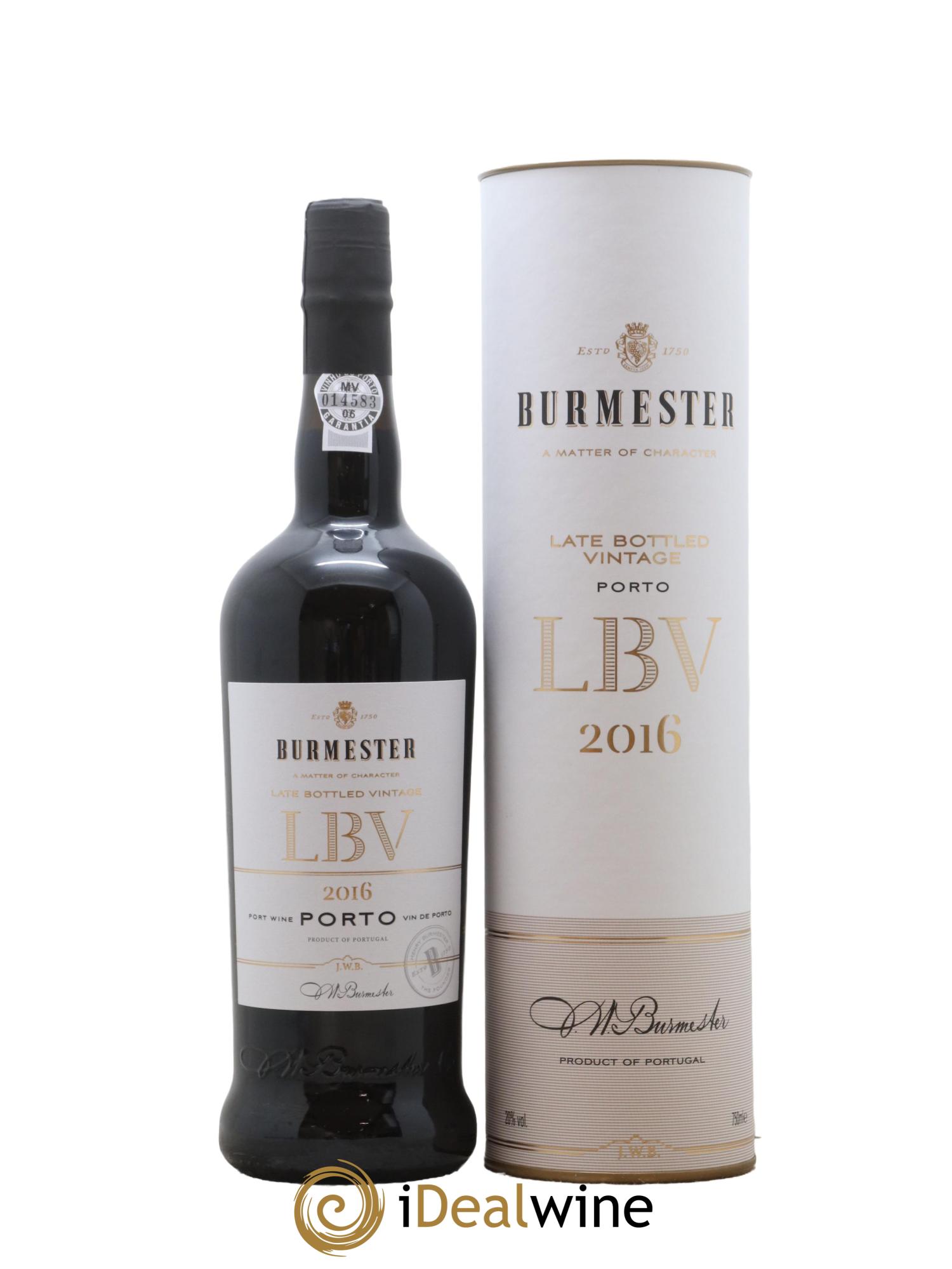 Porto Burmester Vintage LBV 2016 - Posten von 1 Flasche - 0