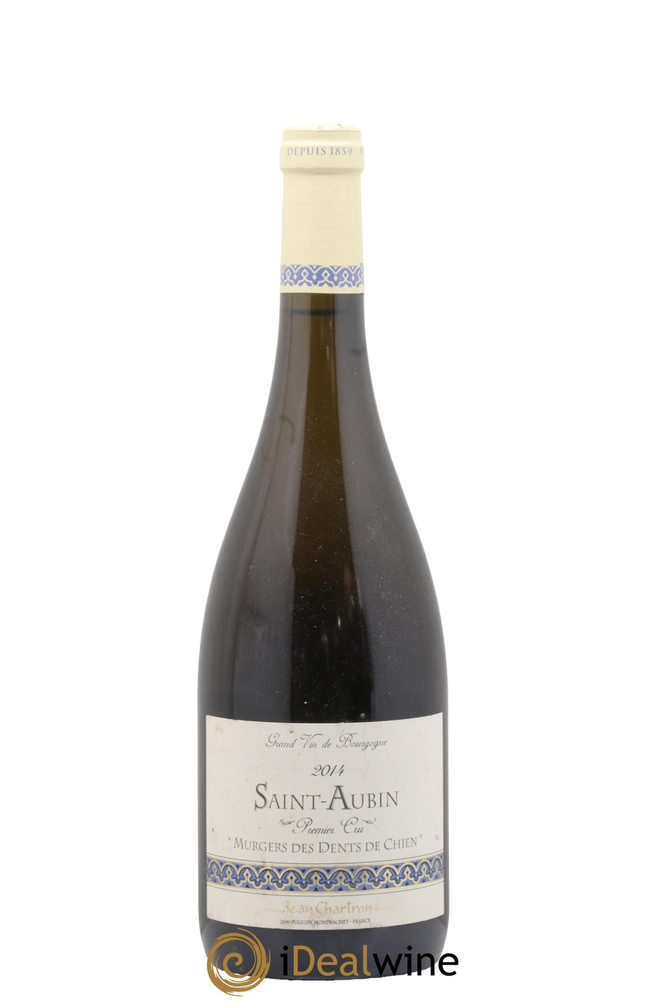 Saint-Aubin 1er Cru Les Murgers des Dents de Chien Jean Chartron (Domaine) 2014 - Lot de 1 bouteille - 0