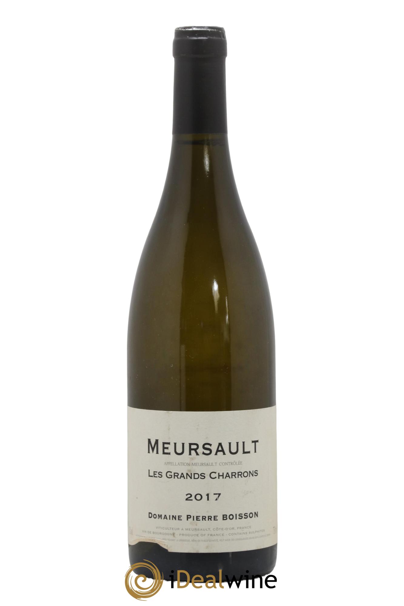 Meursault Les Grands Charrons Pierre Boisson (Domaine) 2017 - Lot de 1 bouteille - 0