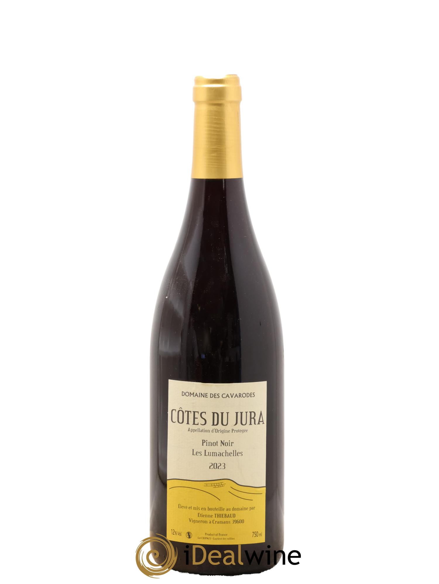 Côtes du Jura Pinot Noir Les Lumachelles Cavarodes (Domaine des) - Etienne Thiébaud 2023 - Lotto di 1 bottiglia - 0