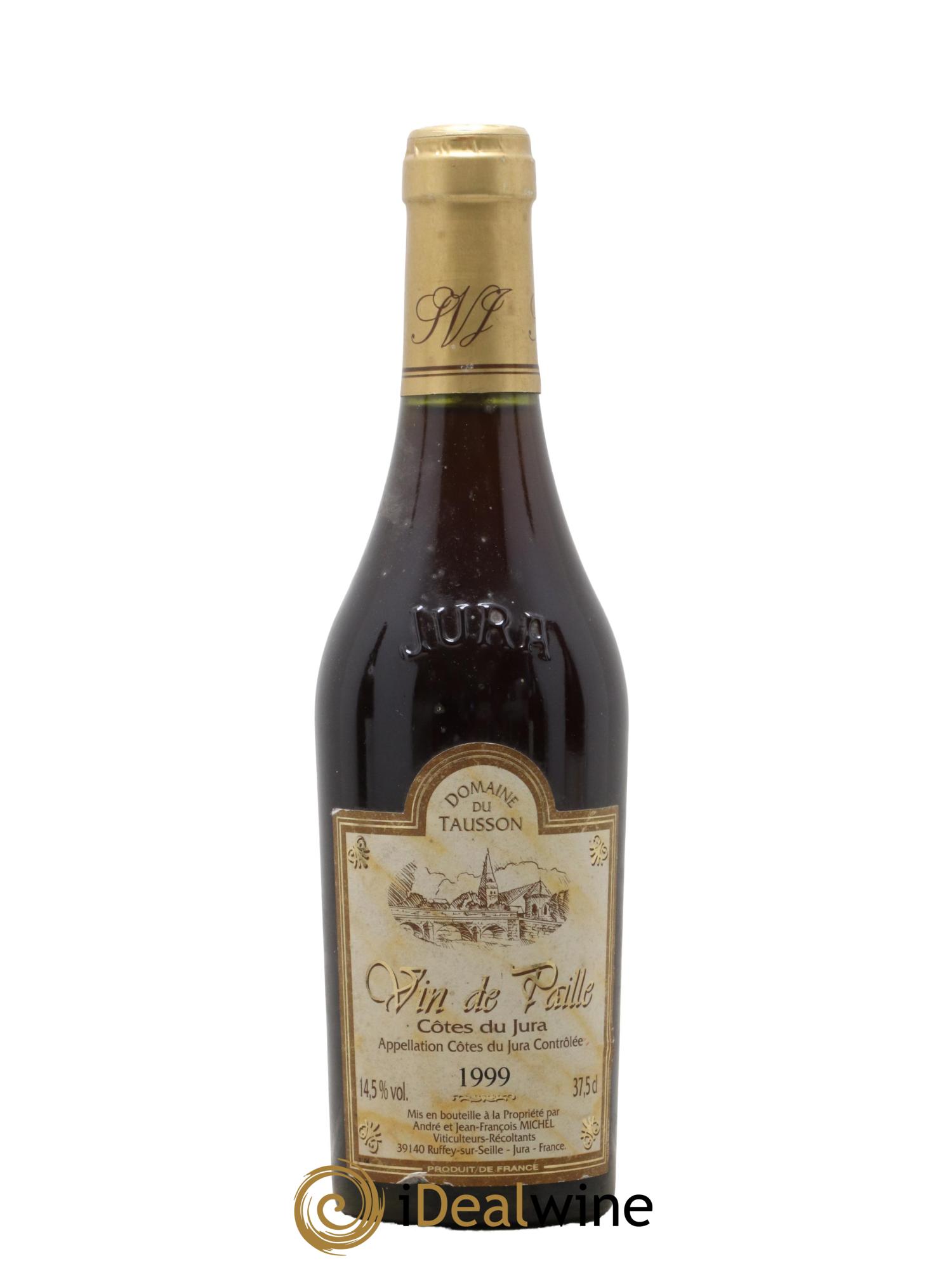 Côtes du Jura Vin de Paille Domaine du Tausson 1999 - Lotto di 1 mezza bottiglia - 0