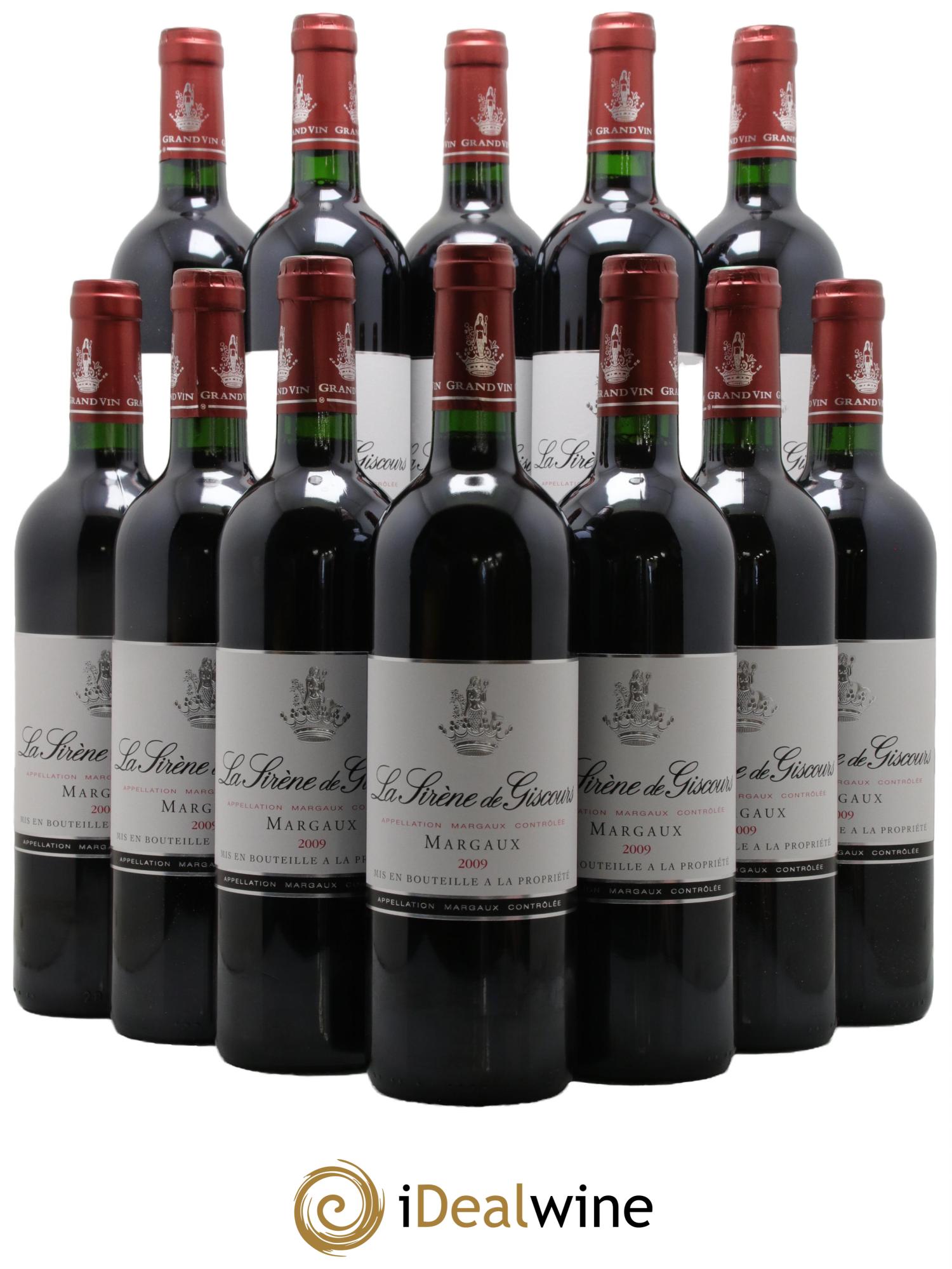 La Sirène de Giscours 2009 - Lot de 12 bouteilles - 0