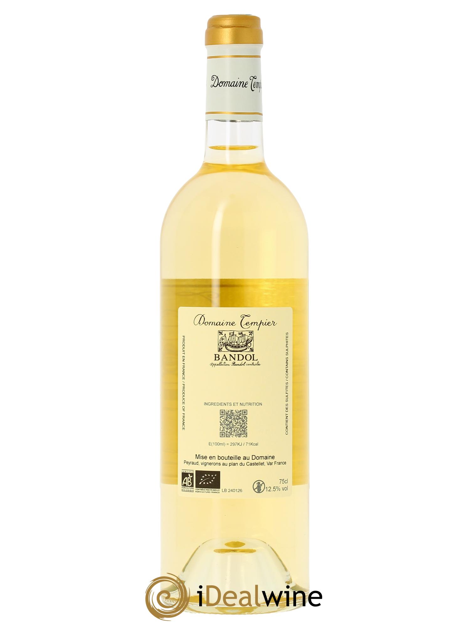 Bandol Domaine Tempier Famille Peyraud  2024 - Lot de 1 bouteille - 1