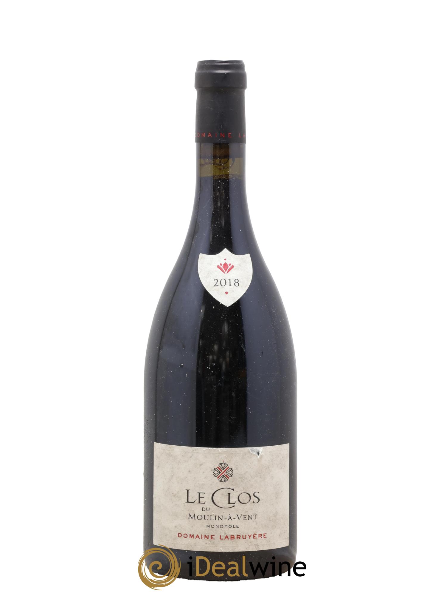 Moulin à vent Le Clos Monopole Domaine Labruyère 2018 - Posten von 1 Flasche - 0