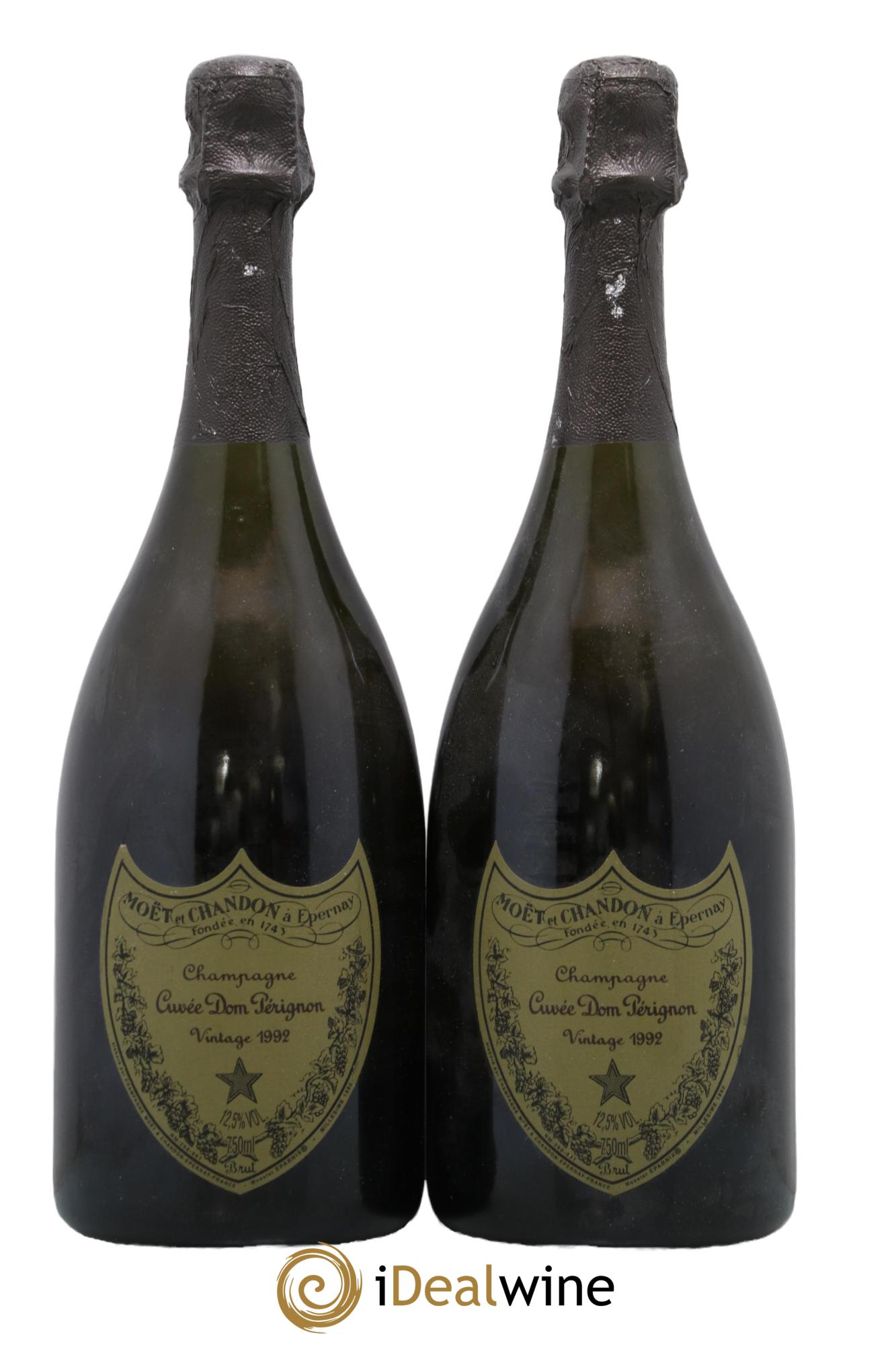 Brut Dom Pérignon 1992 - Lot de 2 bouteilles - 0
